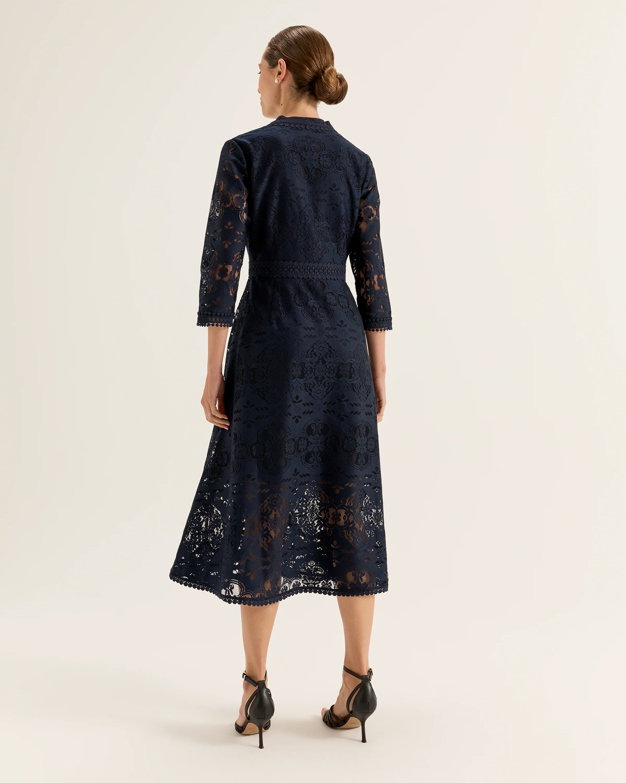 Nostalgia Lace Shirtdress - Image 5