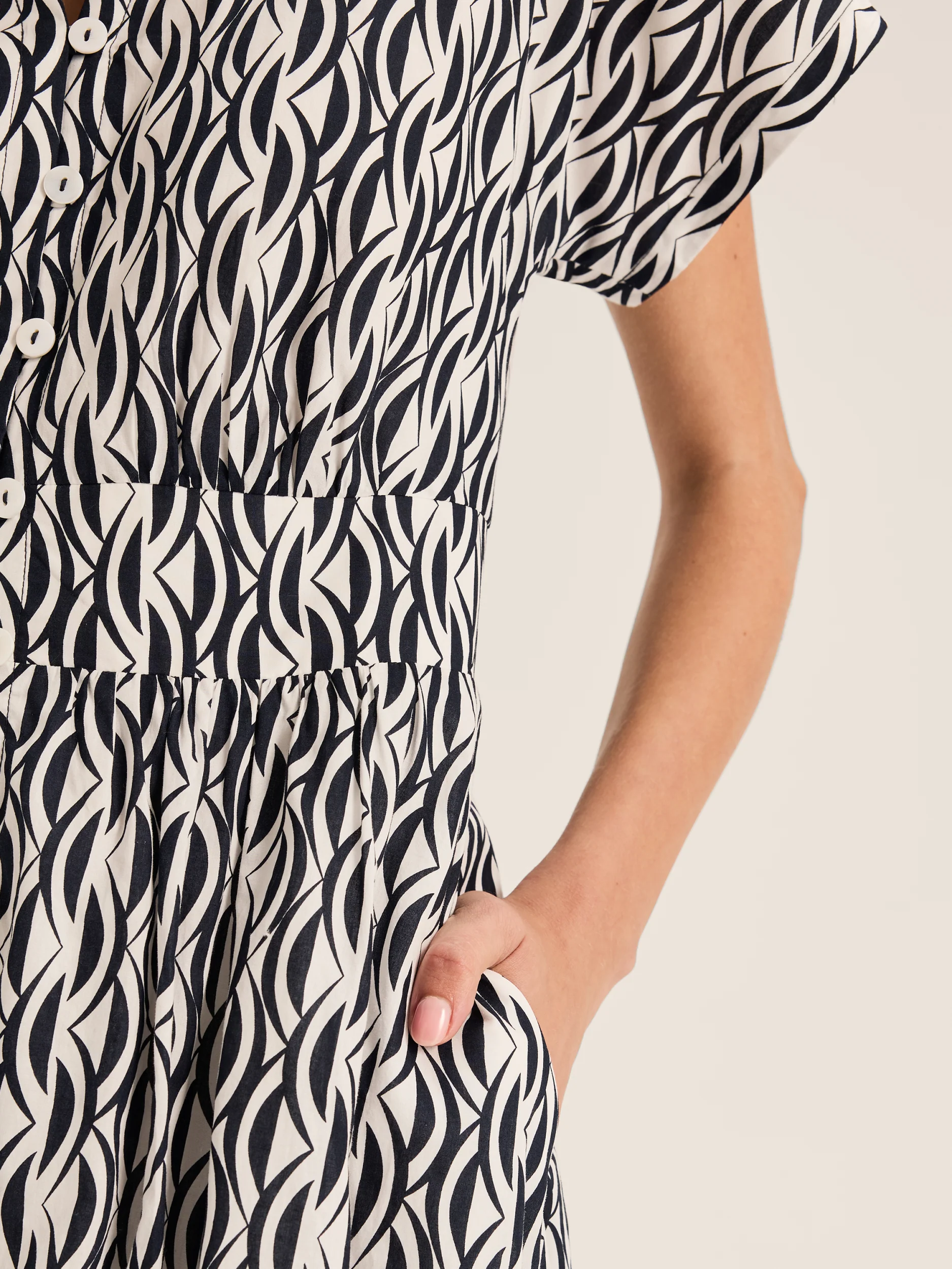 Oxford Shirt Dress - Image 3