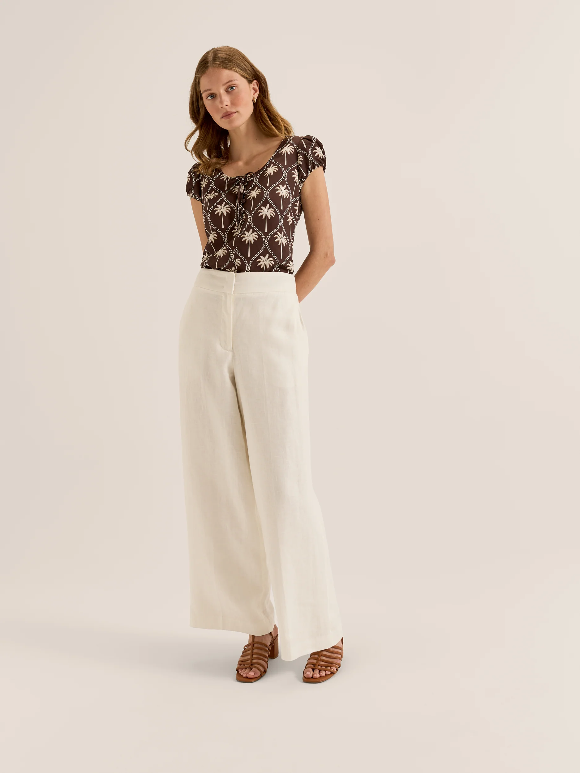 Palms Blouse Top - Image 5