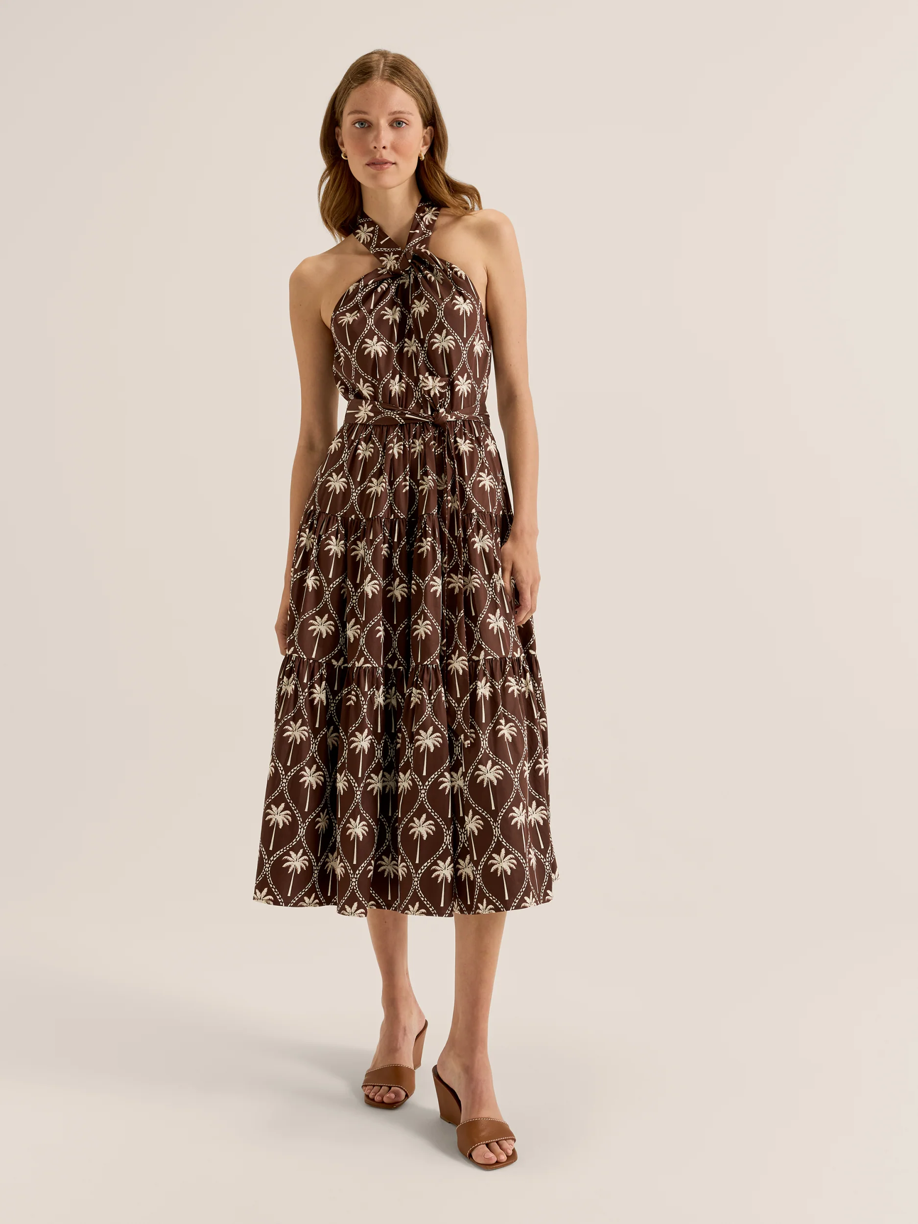 Palms Halter Sun Dress