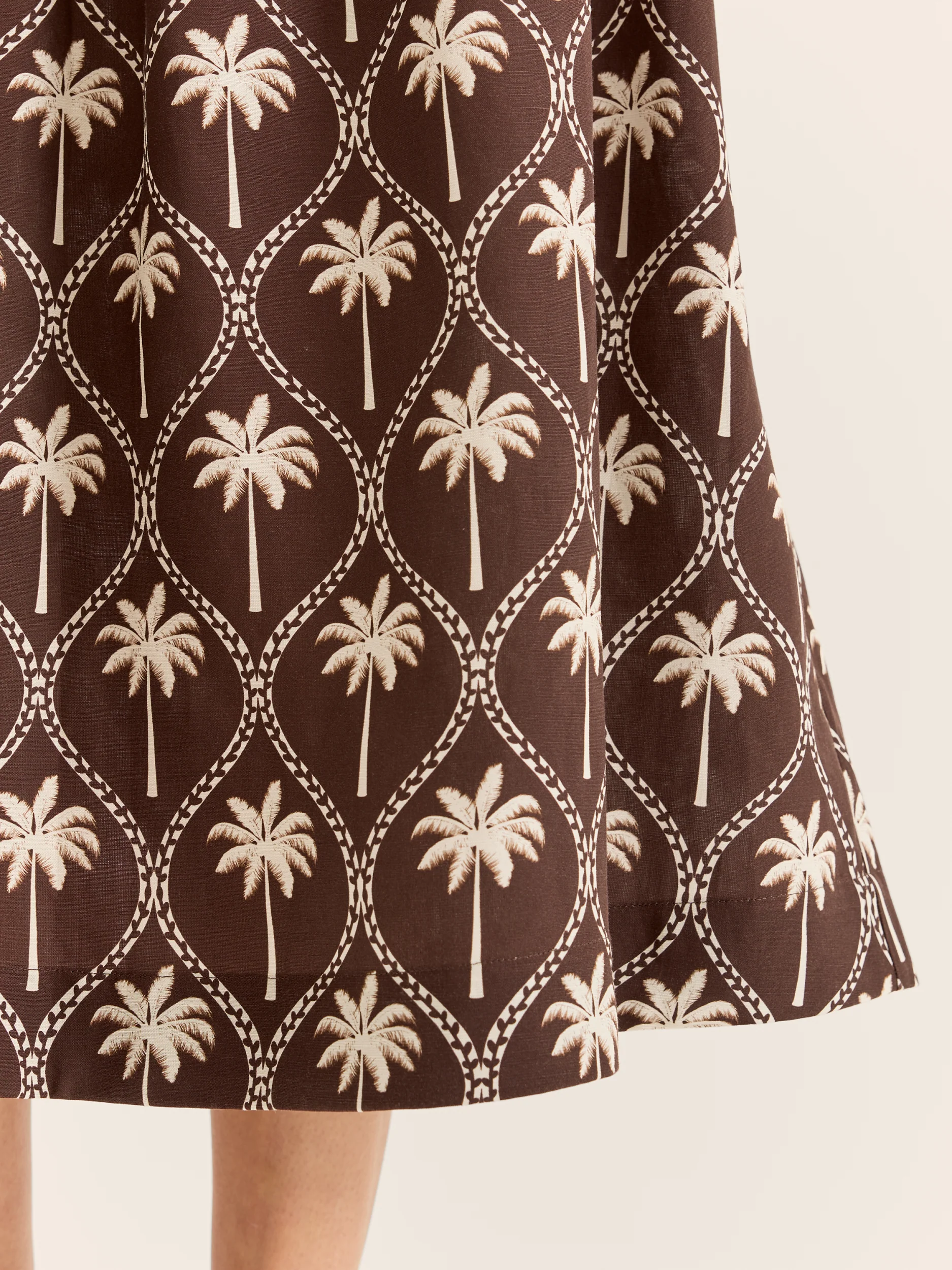 Palms Midi Skirt - Image 4