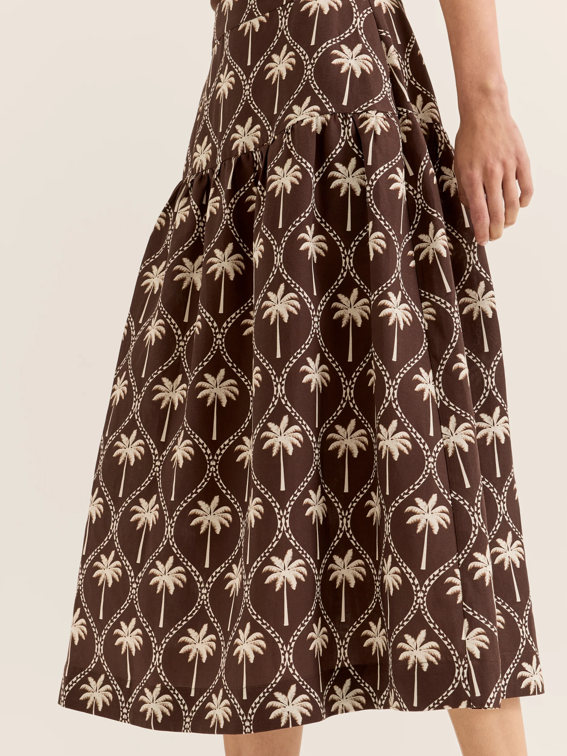 Palms Midi Skirt - Image 5