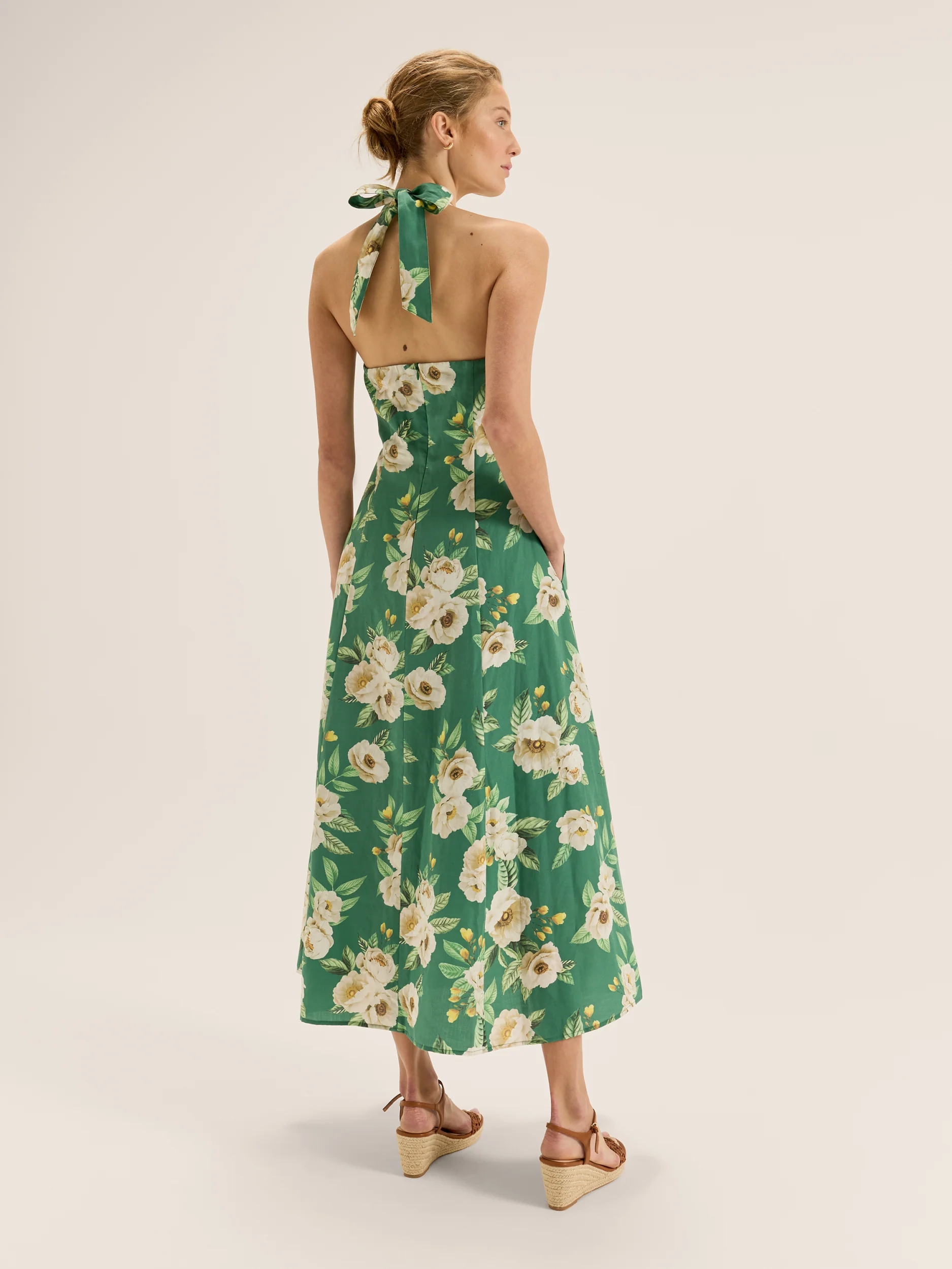 Peony Halter Dress - Image 6