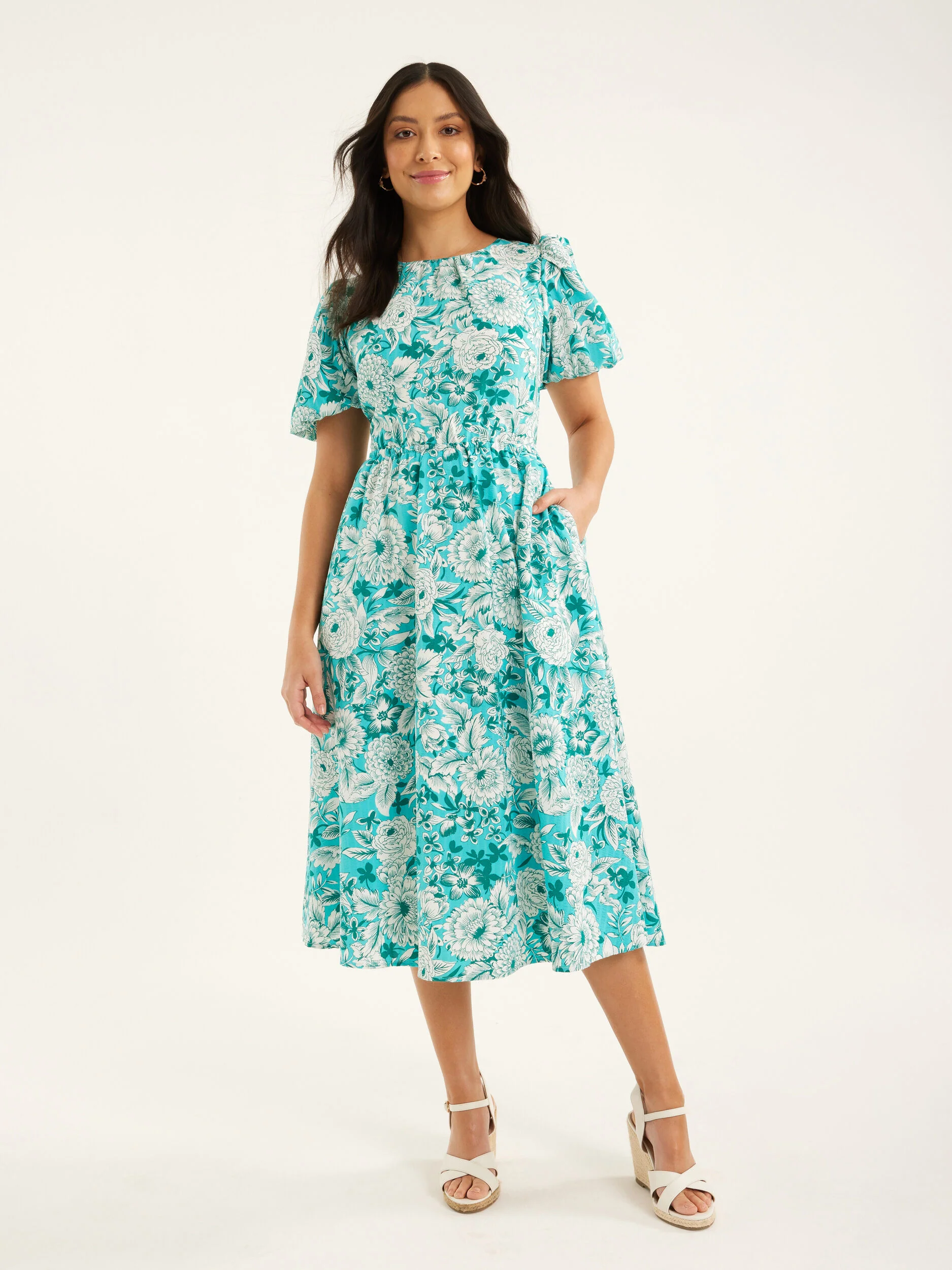 Periwinkle Midi Dress