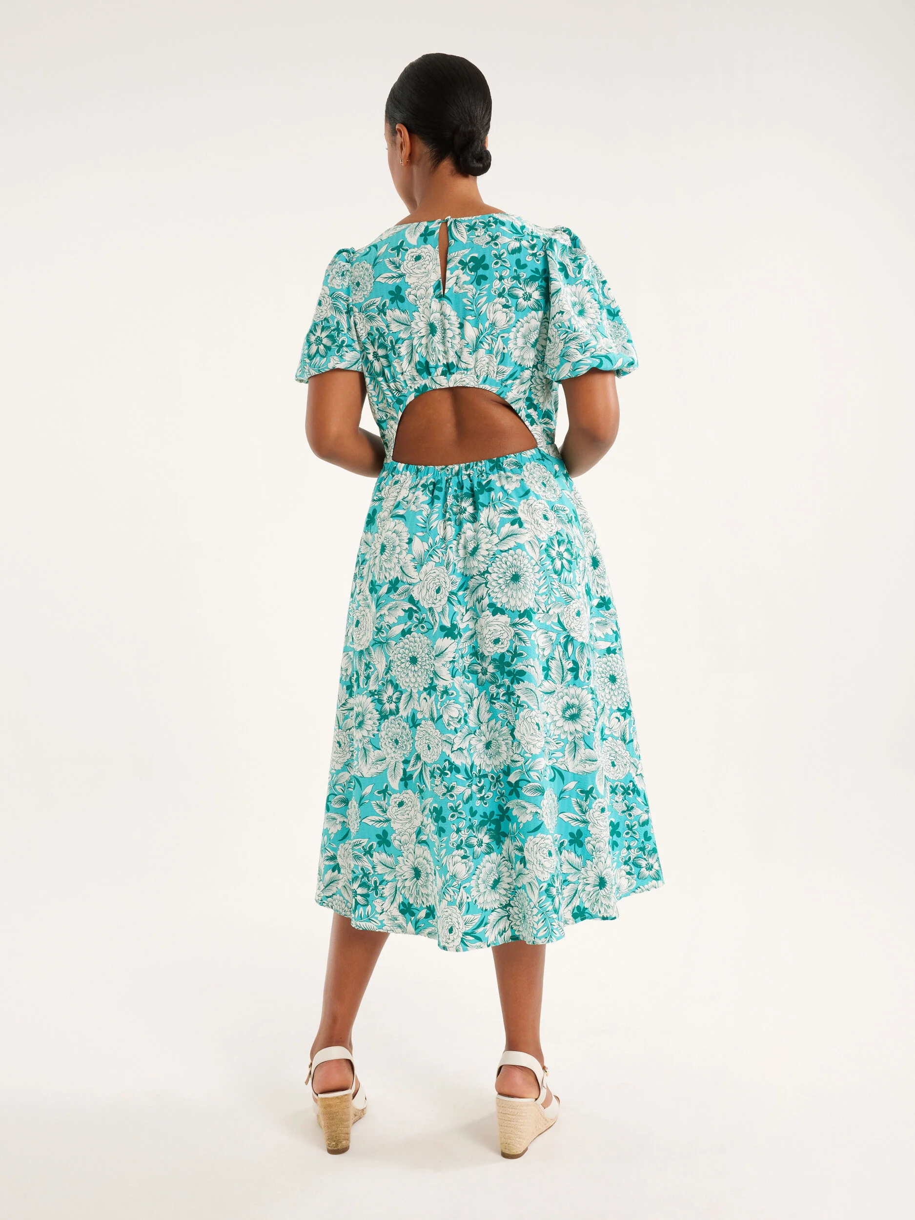 Periwinkle Midi Dress - Image 5