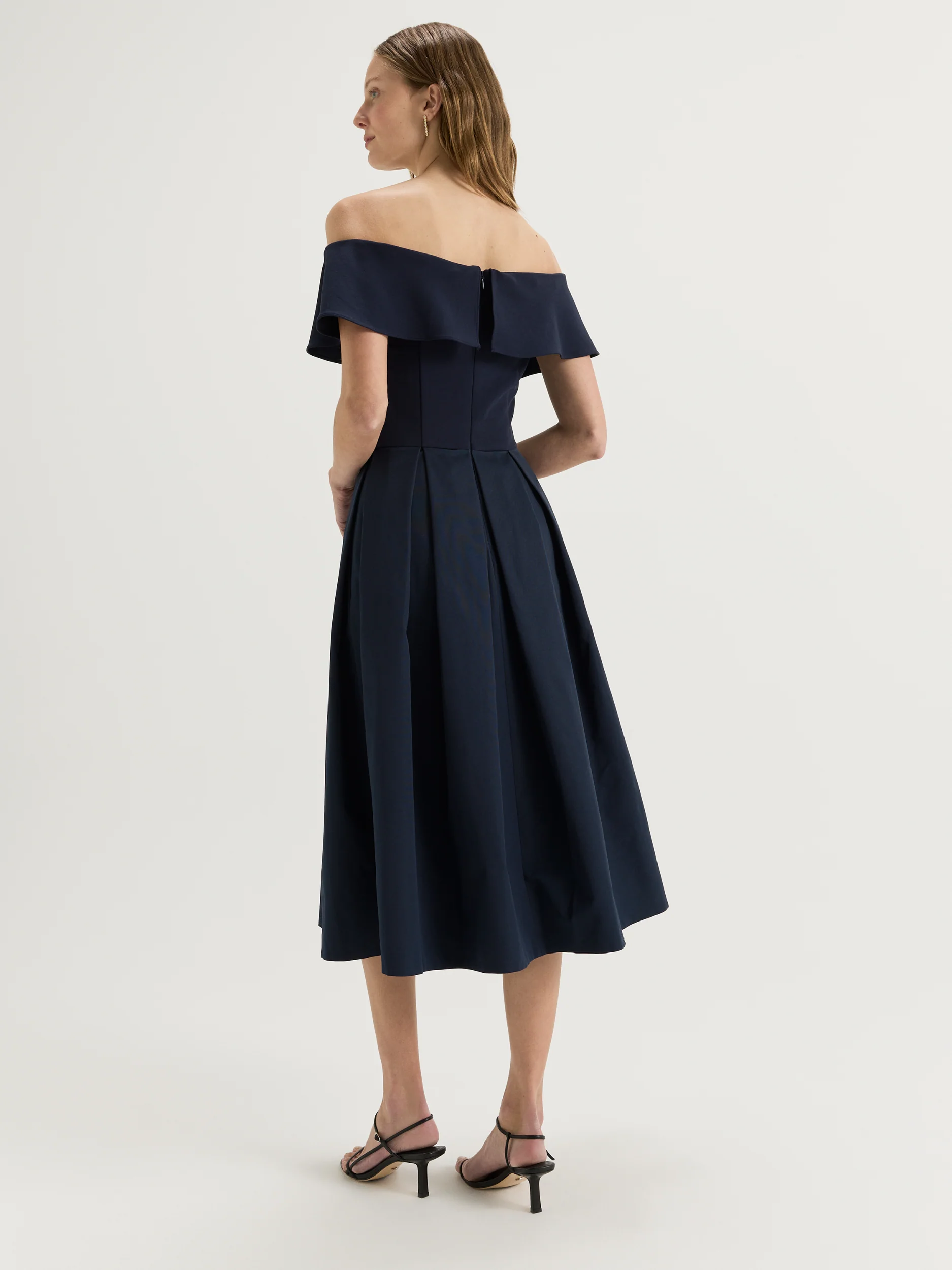 Petal Fluted Dress - Image 5