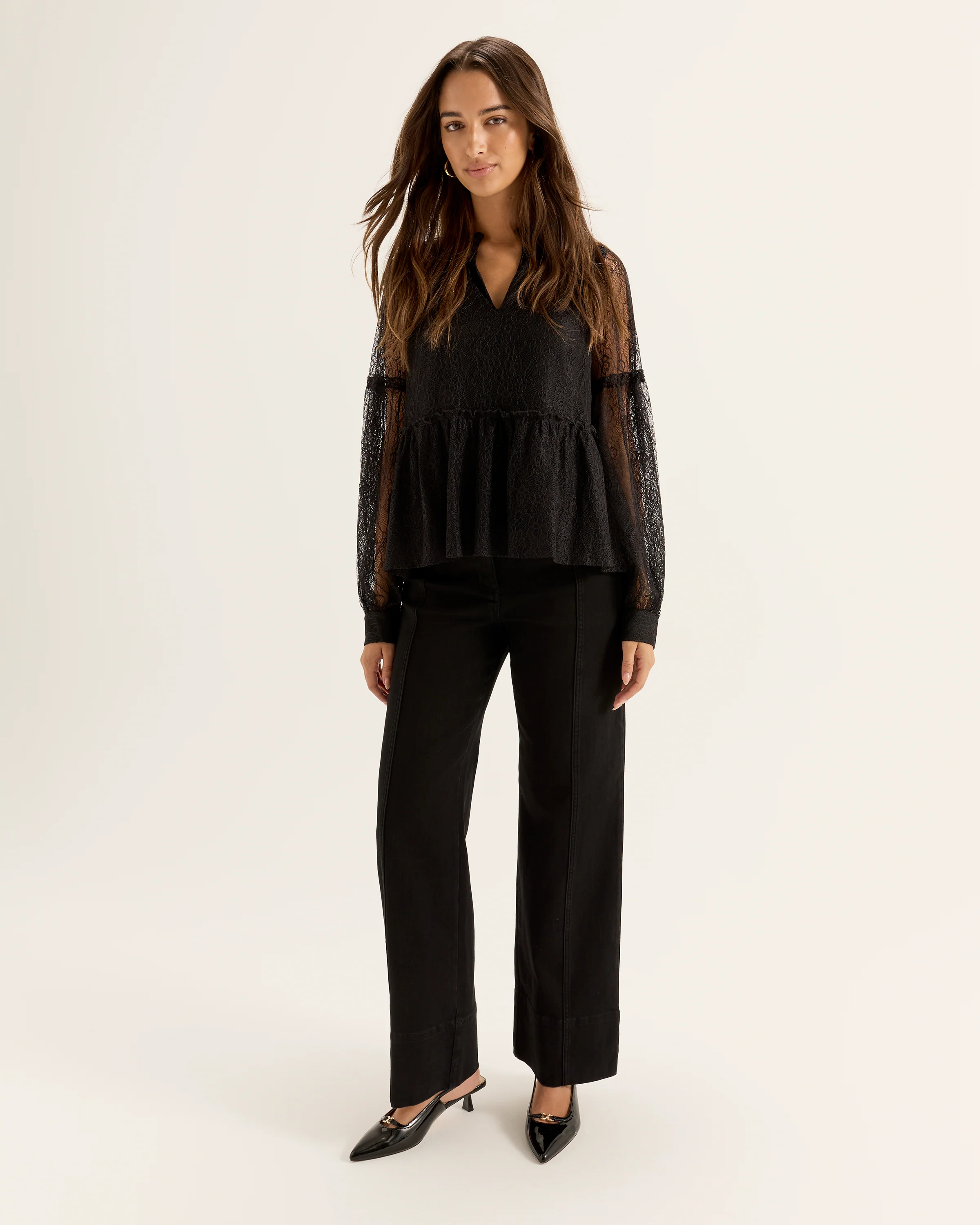 Pompidou Lace Blouse