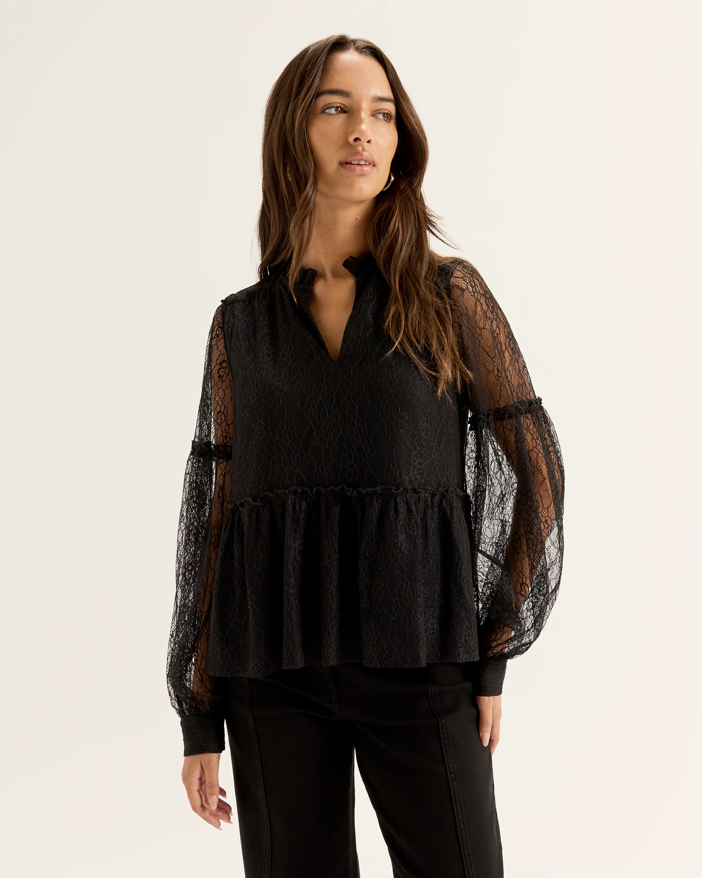 Pompidou Lace Blouse - Image 2