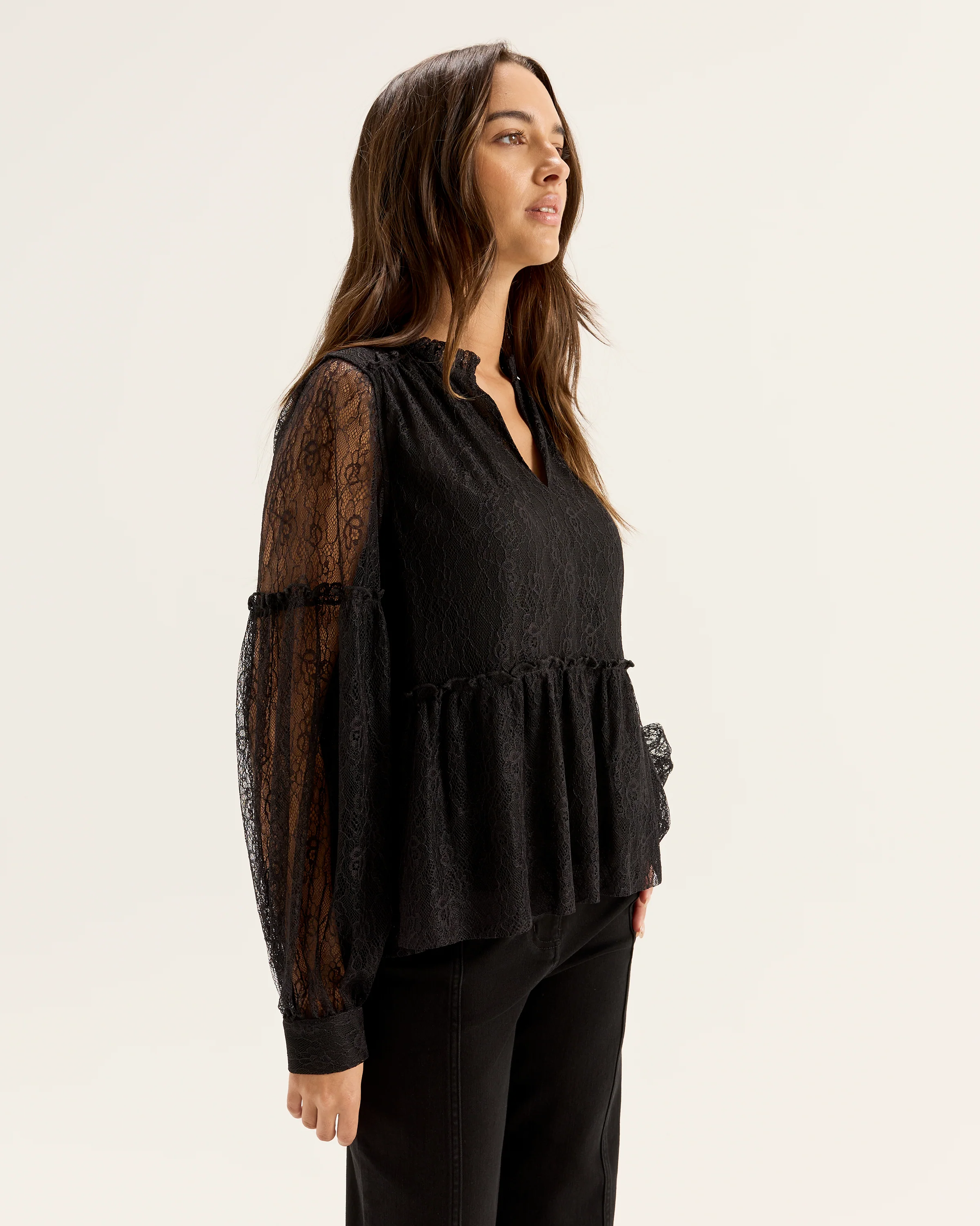 Pompidou Lace Blouse - Image 3