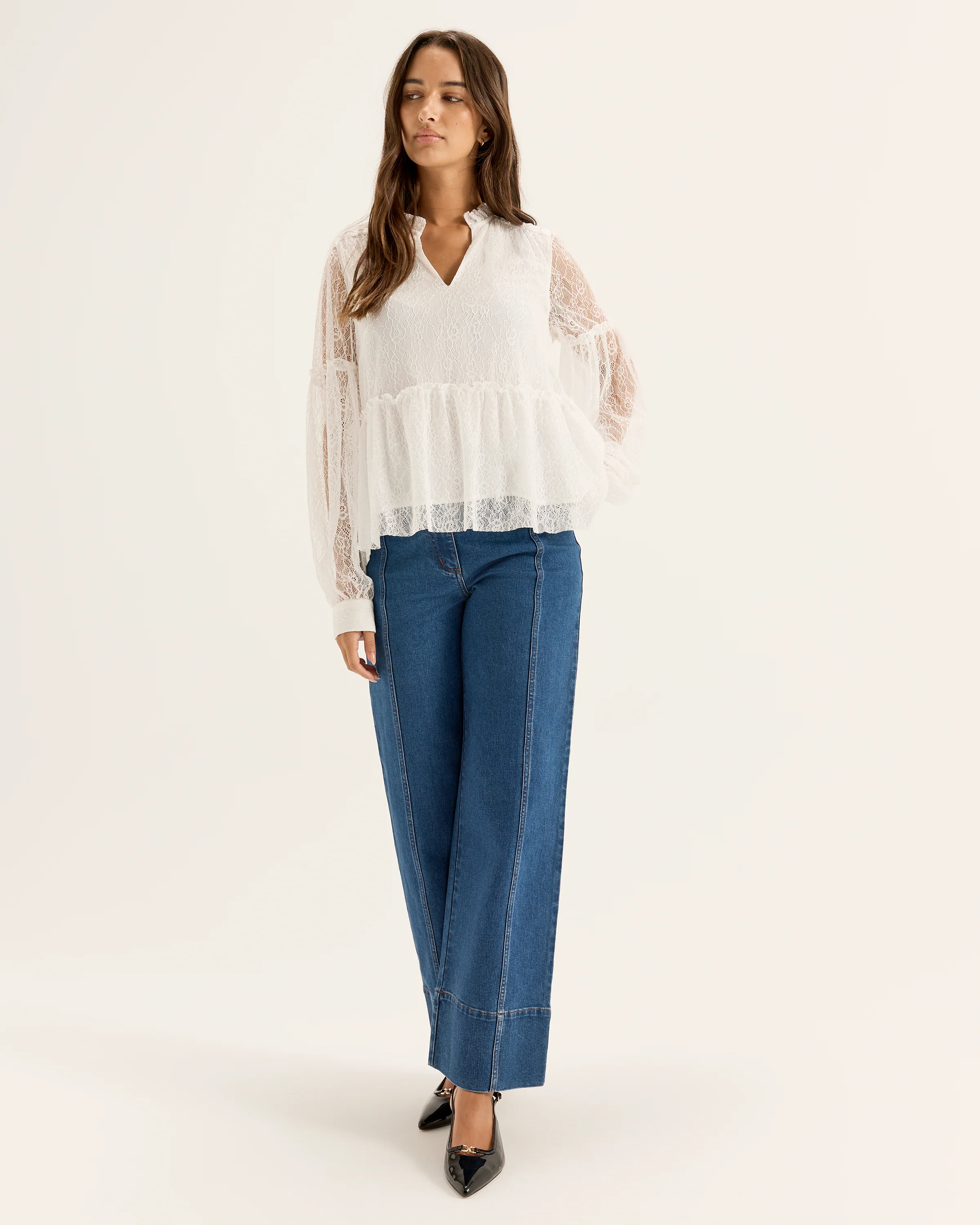 Pompidou Lace Blouse