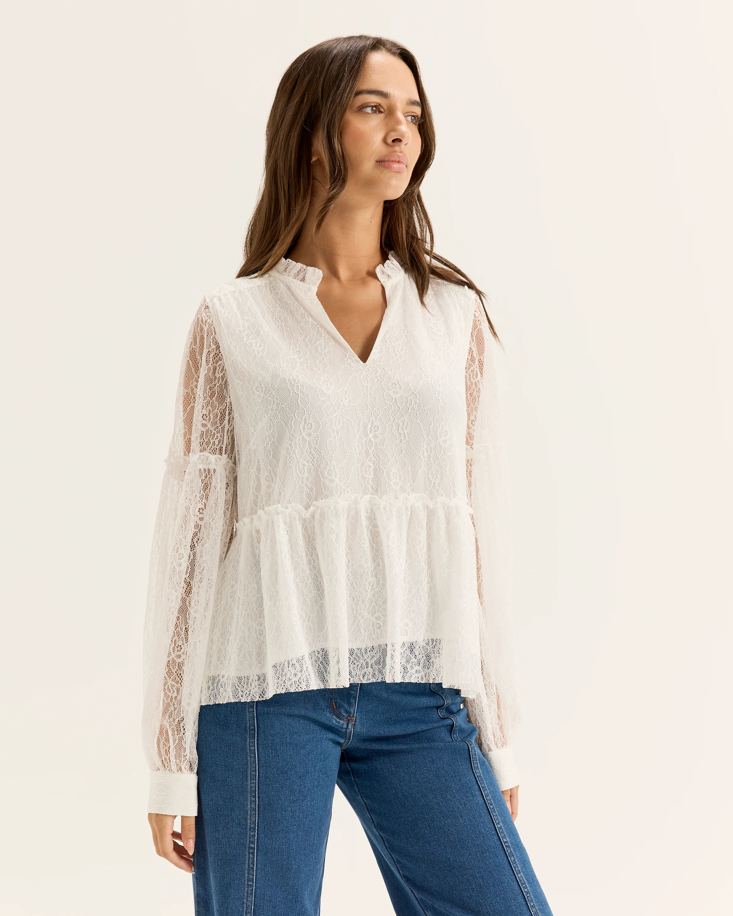 Pompidou Lace Blouse - Image 3