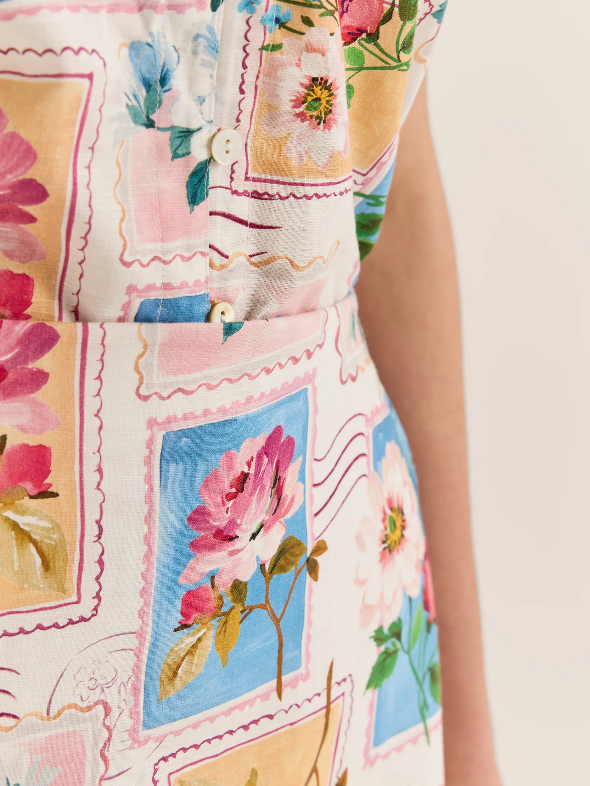 Postcards Mini Skirt - Image 5