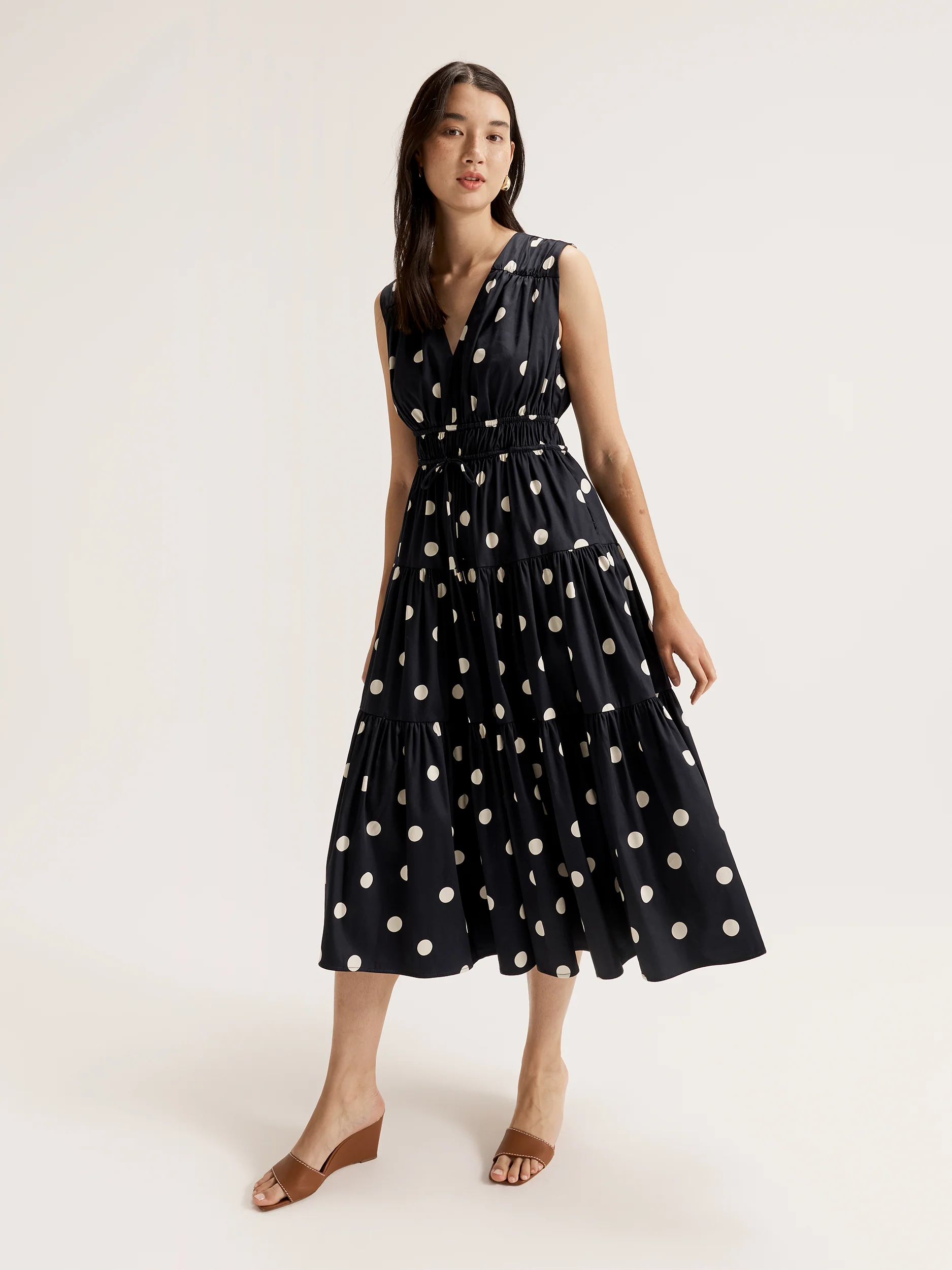 Puglia Spot Dress - Image 2