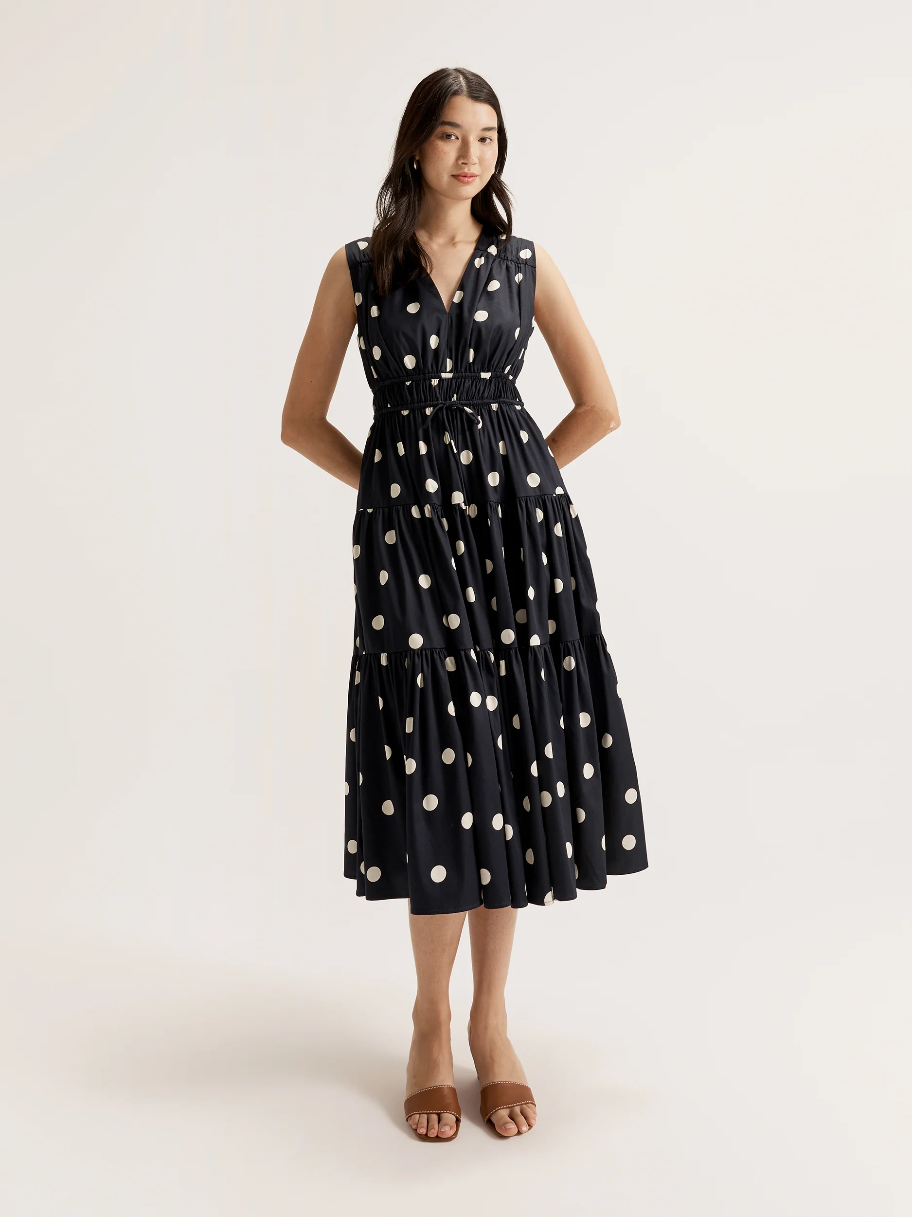 Puglia Spot Dress - Image 4