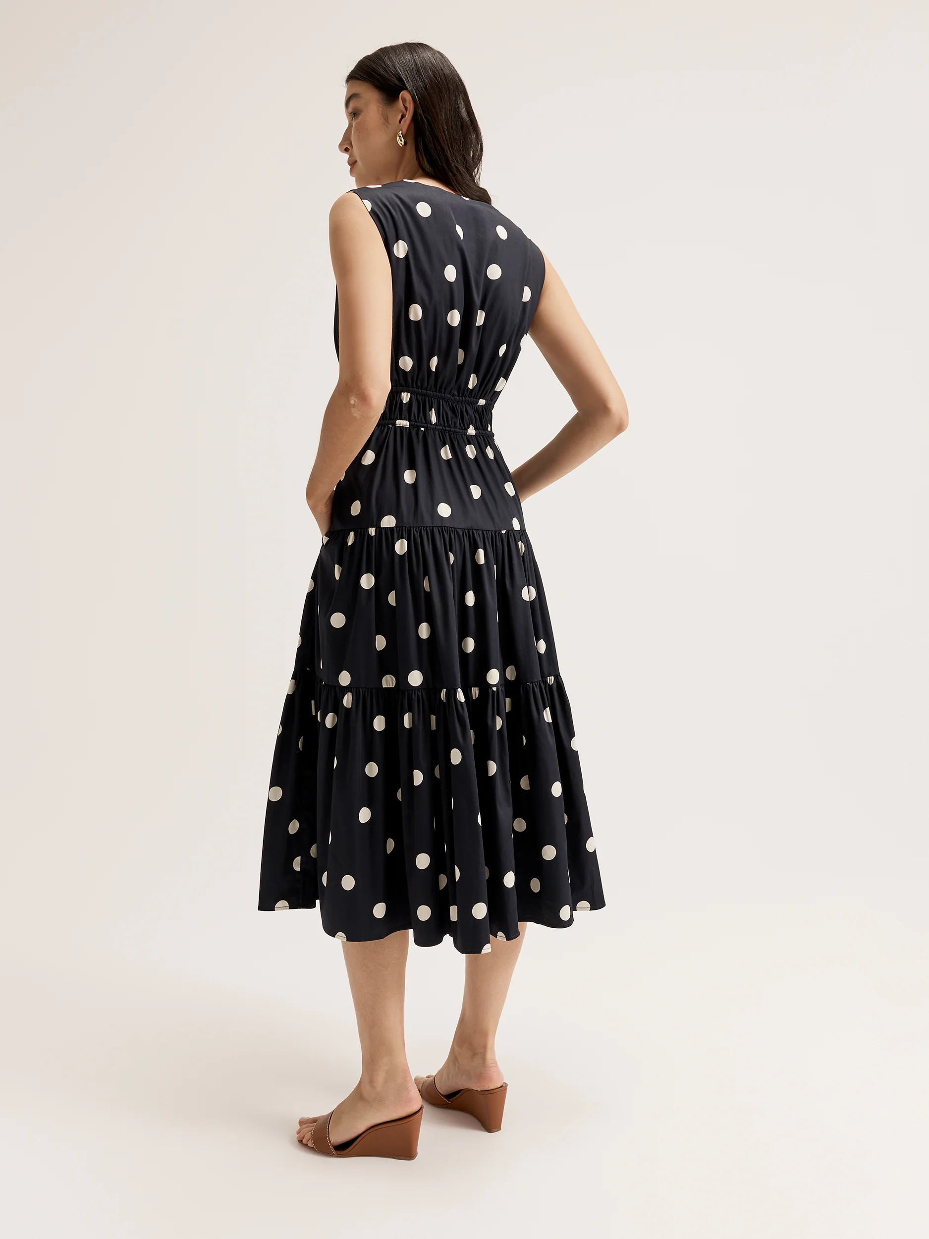 Puglia Spot Dress - Image 5