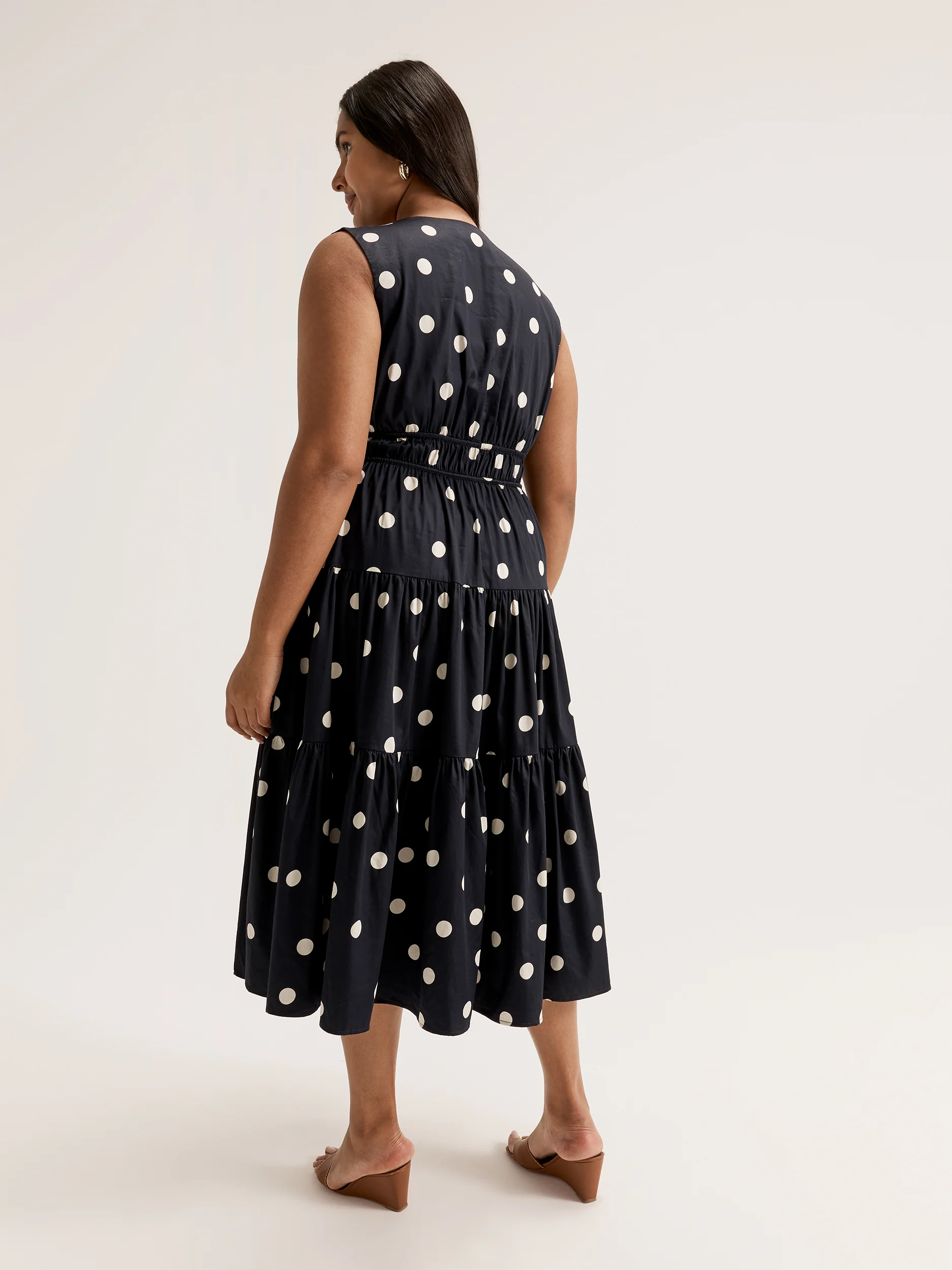 Puglia Spot Dress - Image 9