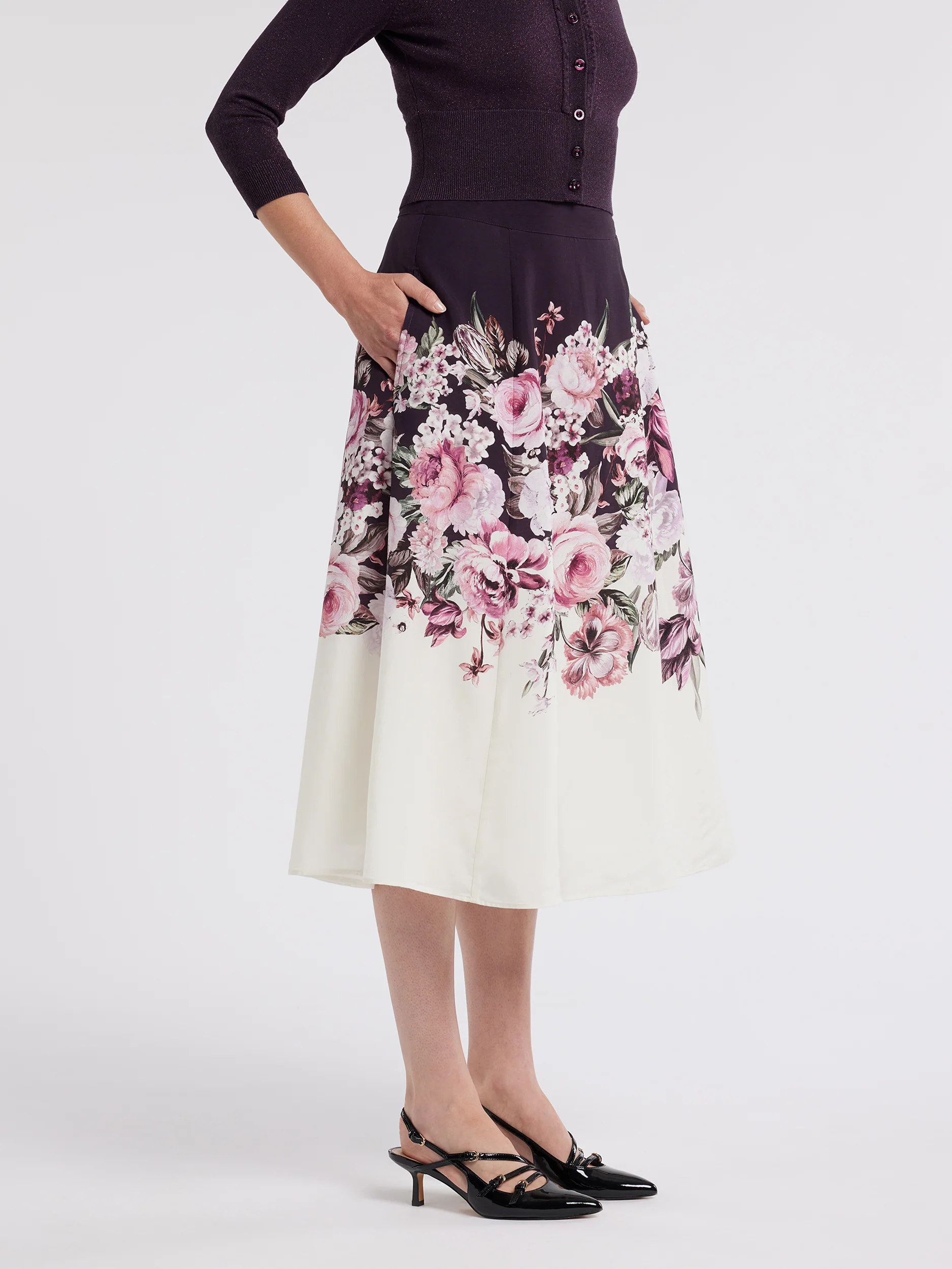 Renaissance Floral Skirt - Image 2