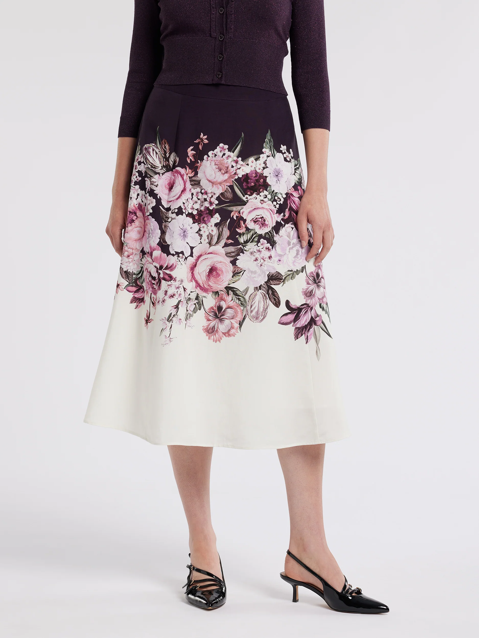 Renaissance Floral Skirt - Image 4