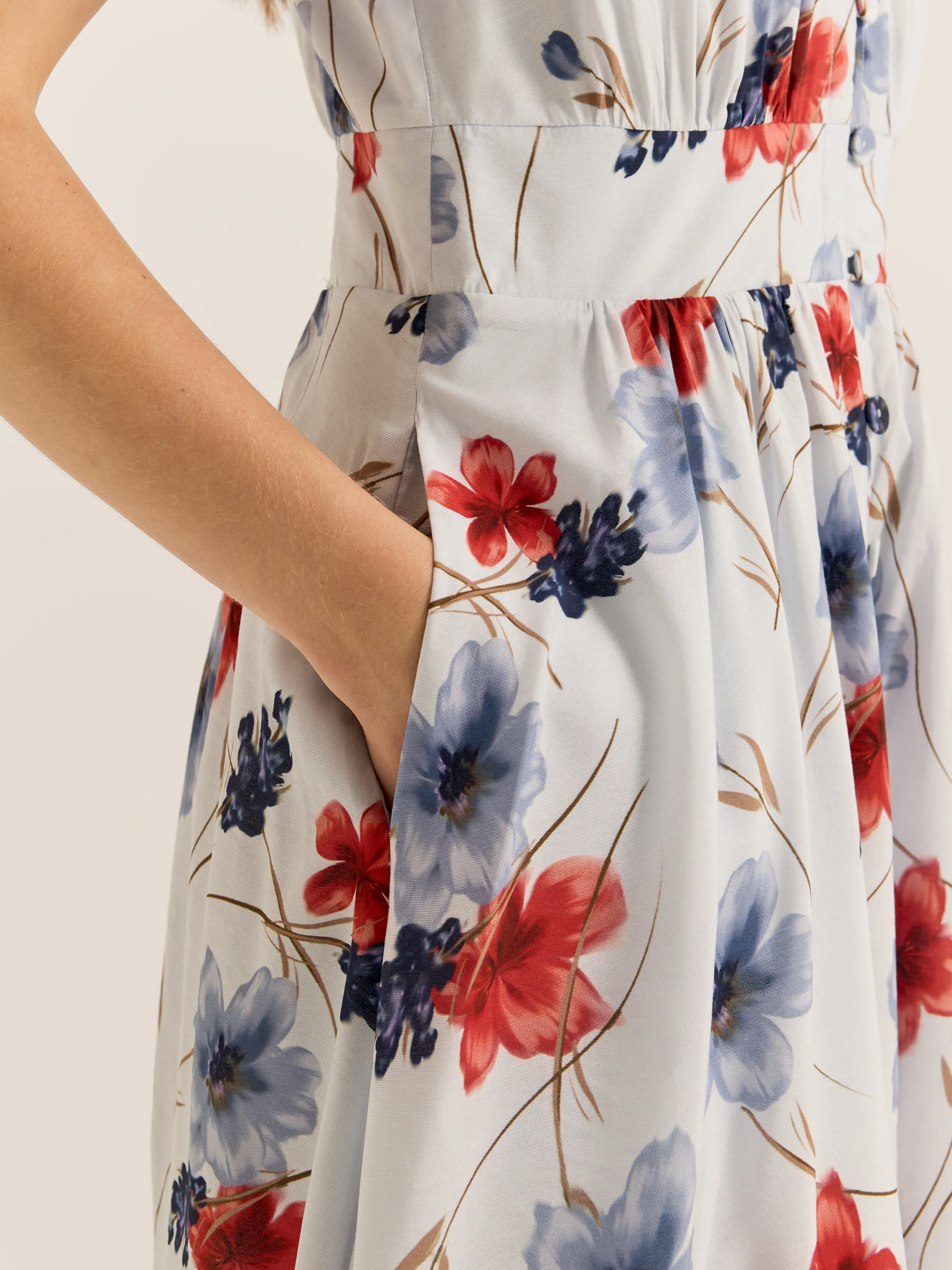 Rosa Midi Shirt Dress - Image 5