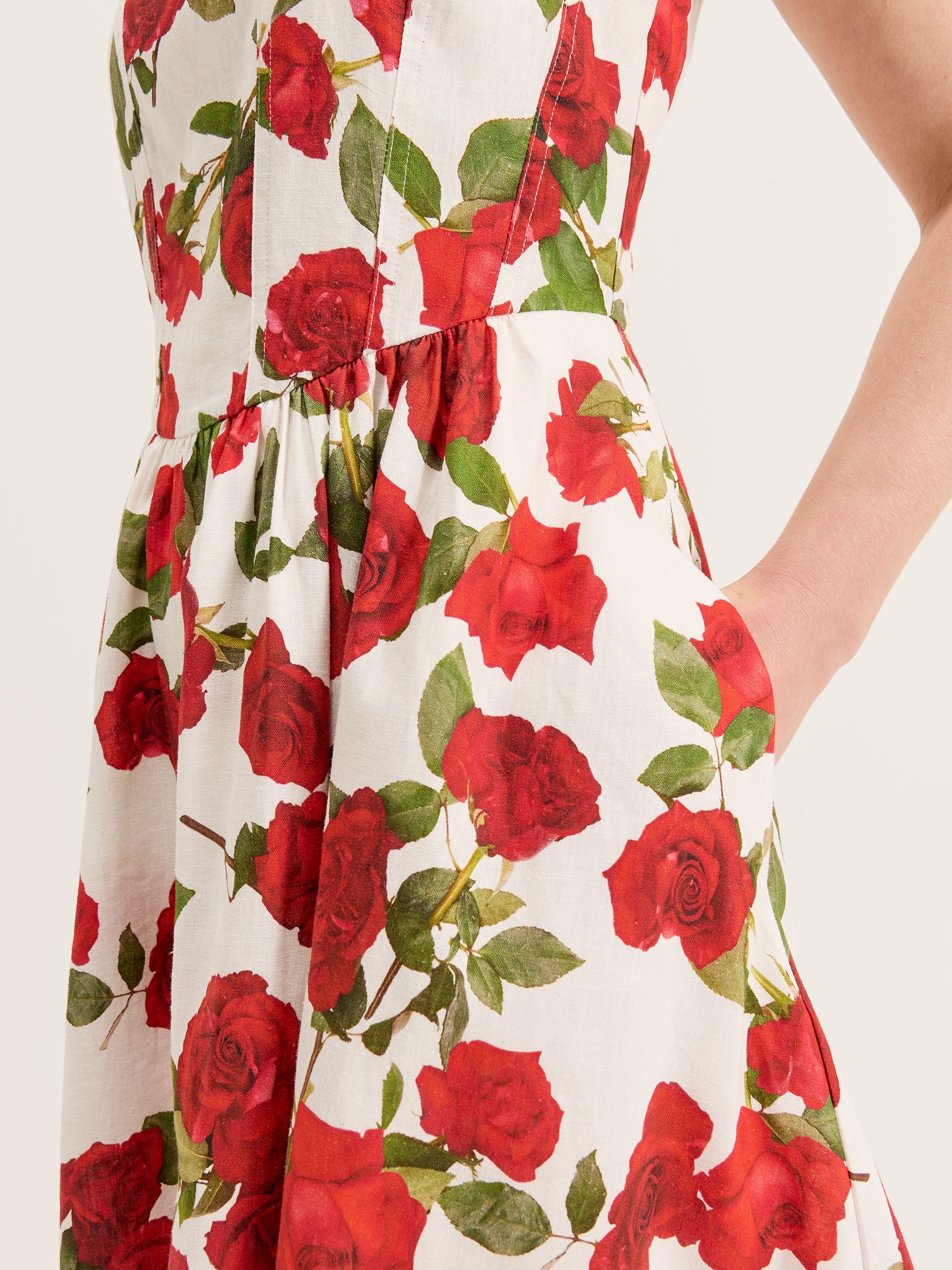 Rosa Vasette Mini Dress - Image 3