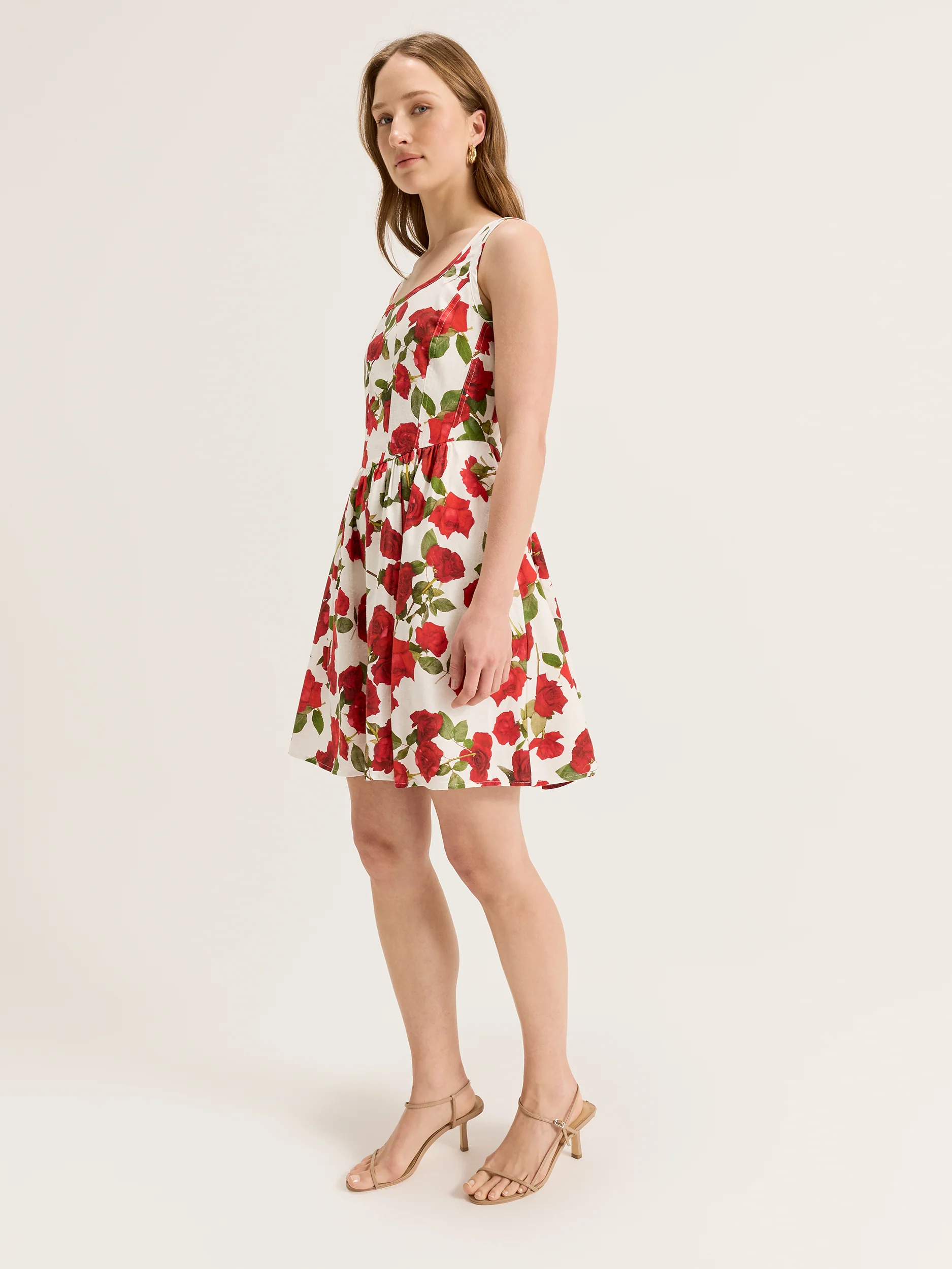 Rosa Vasette Mini Dress - Image 4