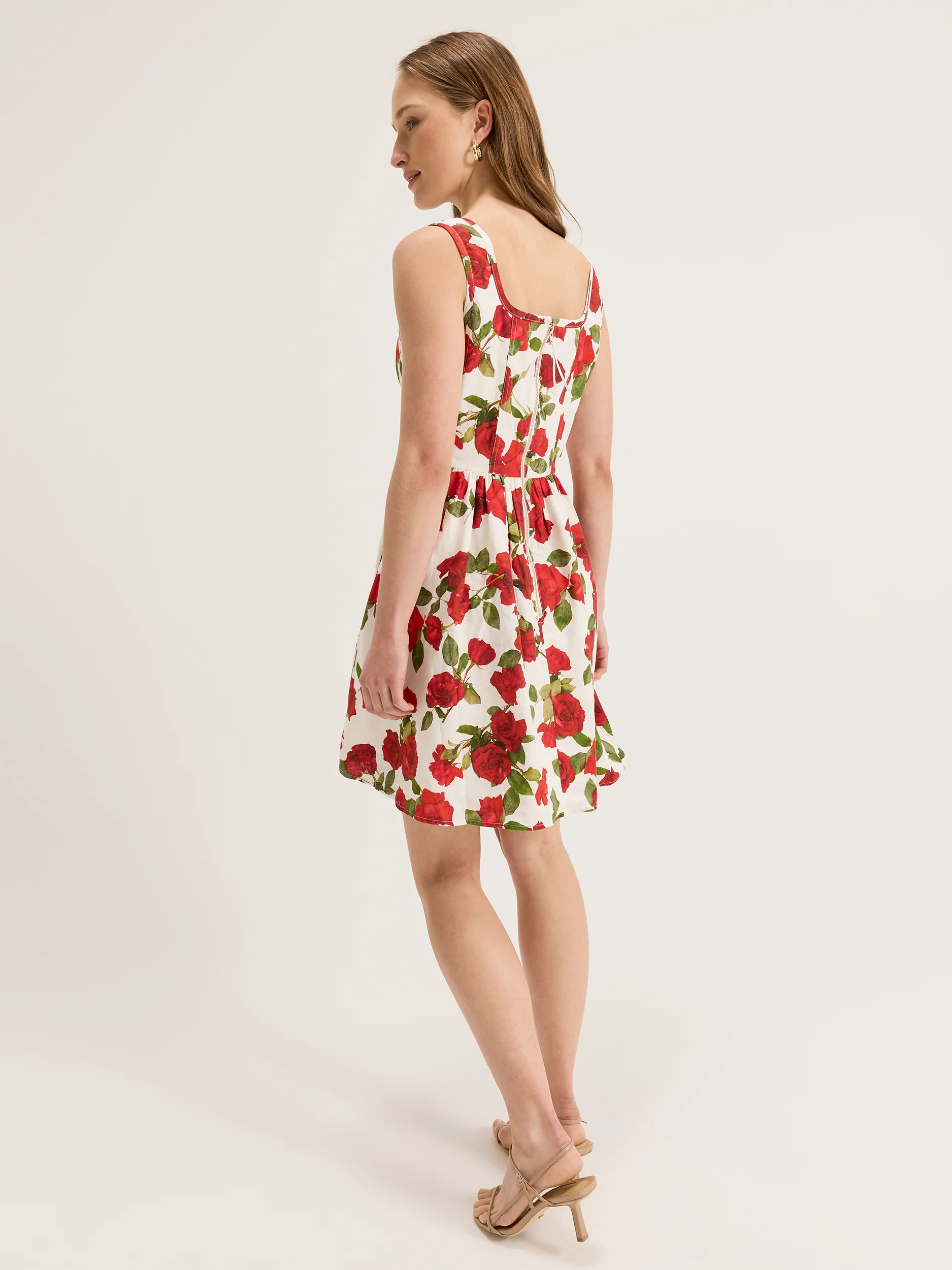 Rosa Vasette Mini Dress - Image 5