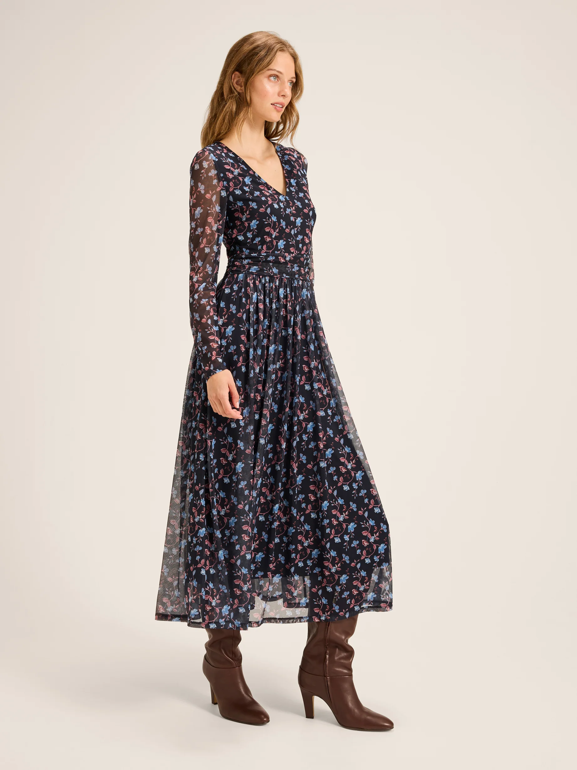 Rosewood Mesh Dress - Image 3