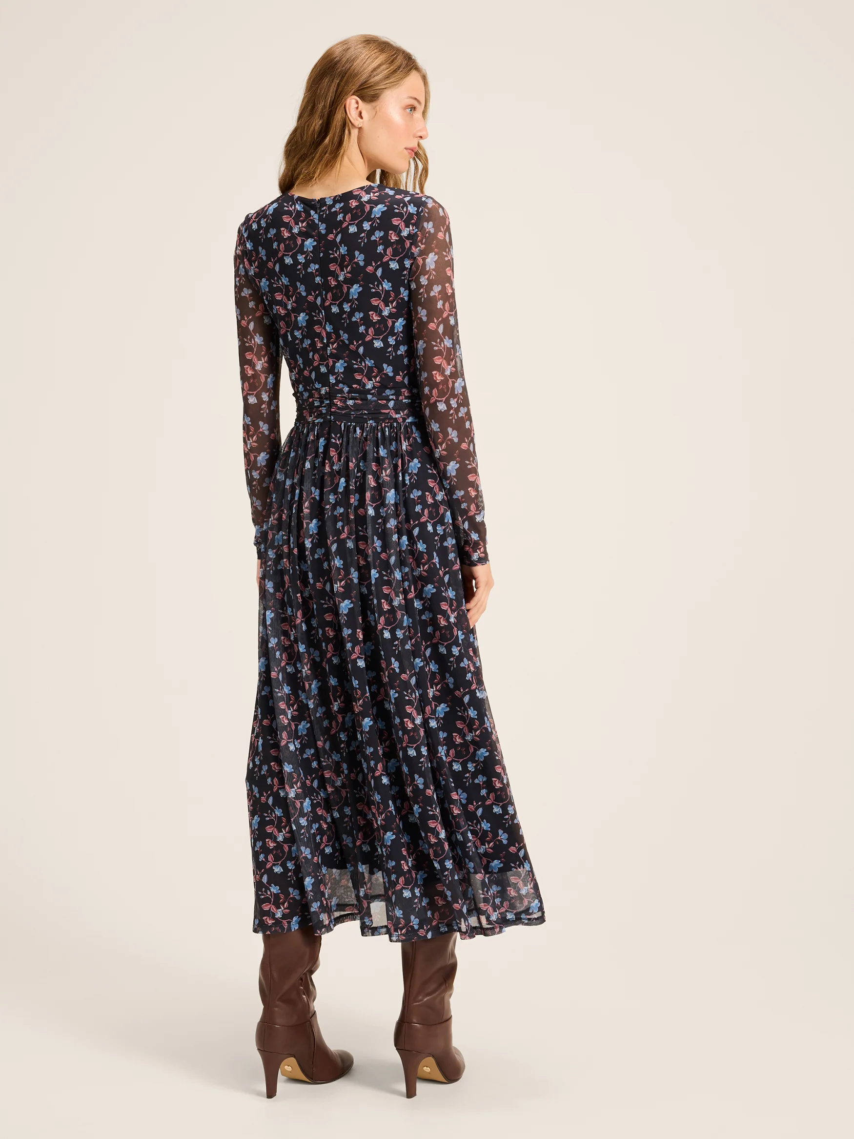 Rosewood Mesh Dress - Image 6