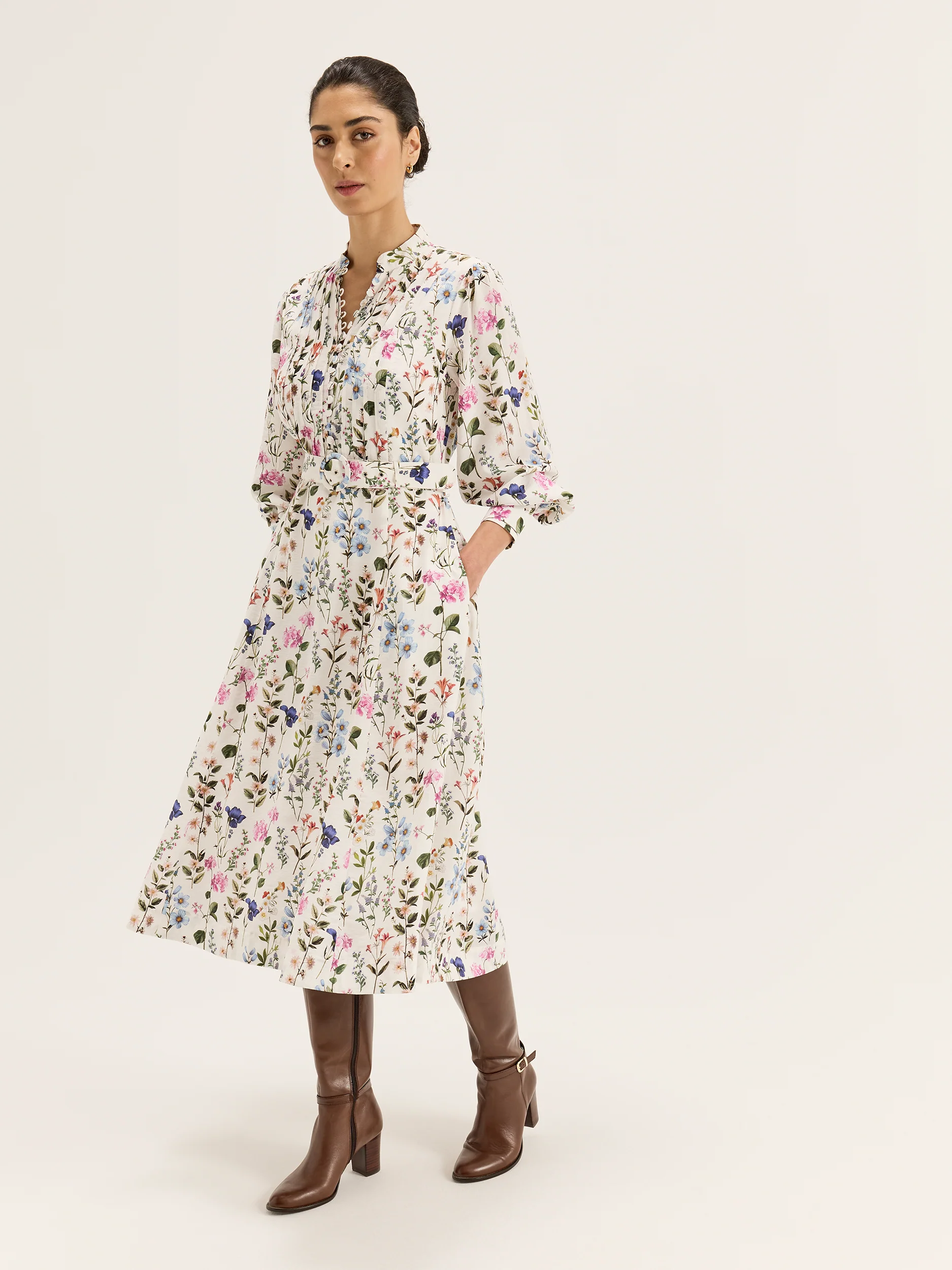 Scotts Rose Midi Dress