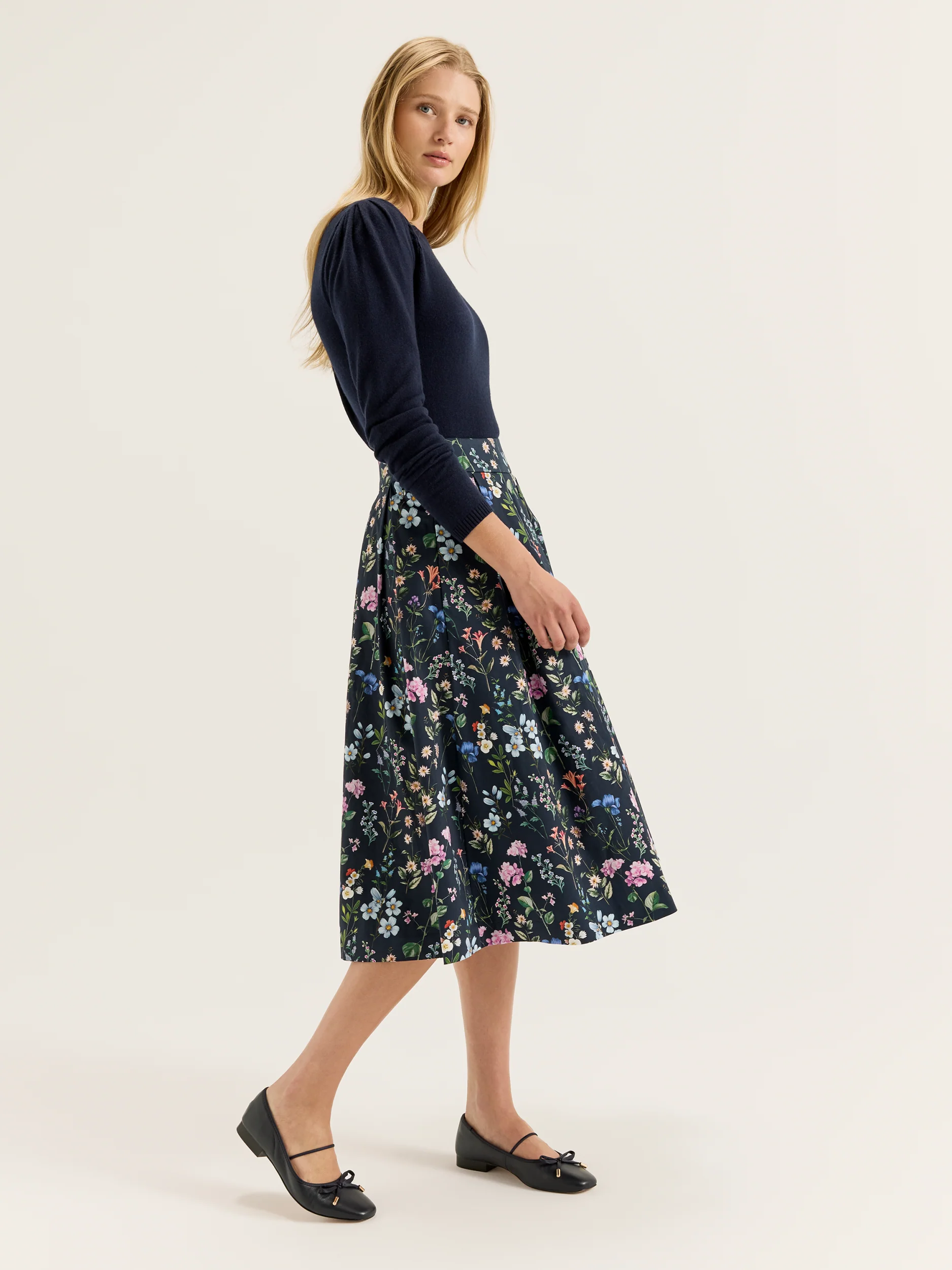 Scotts Rose Midi Skirt