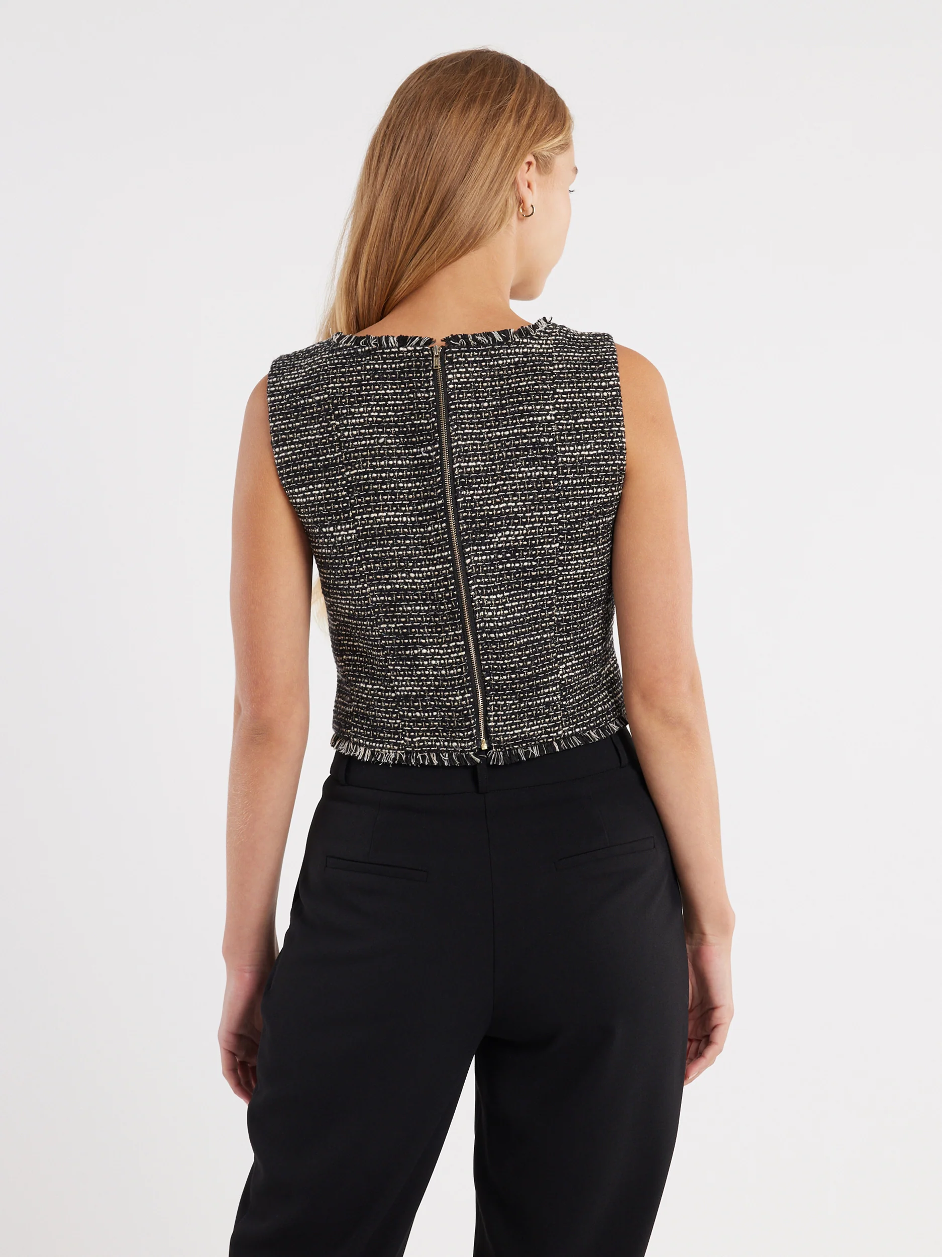 Selena Tweed Top - Image 5