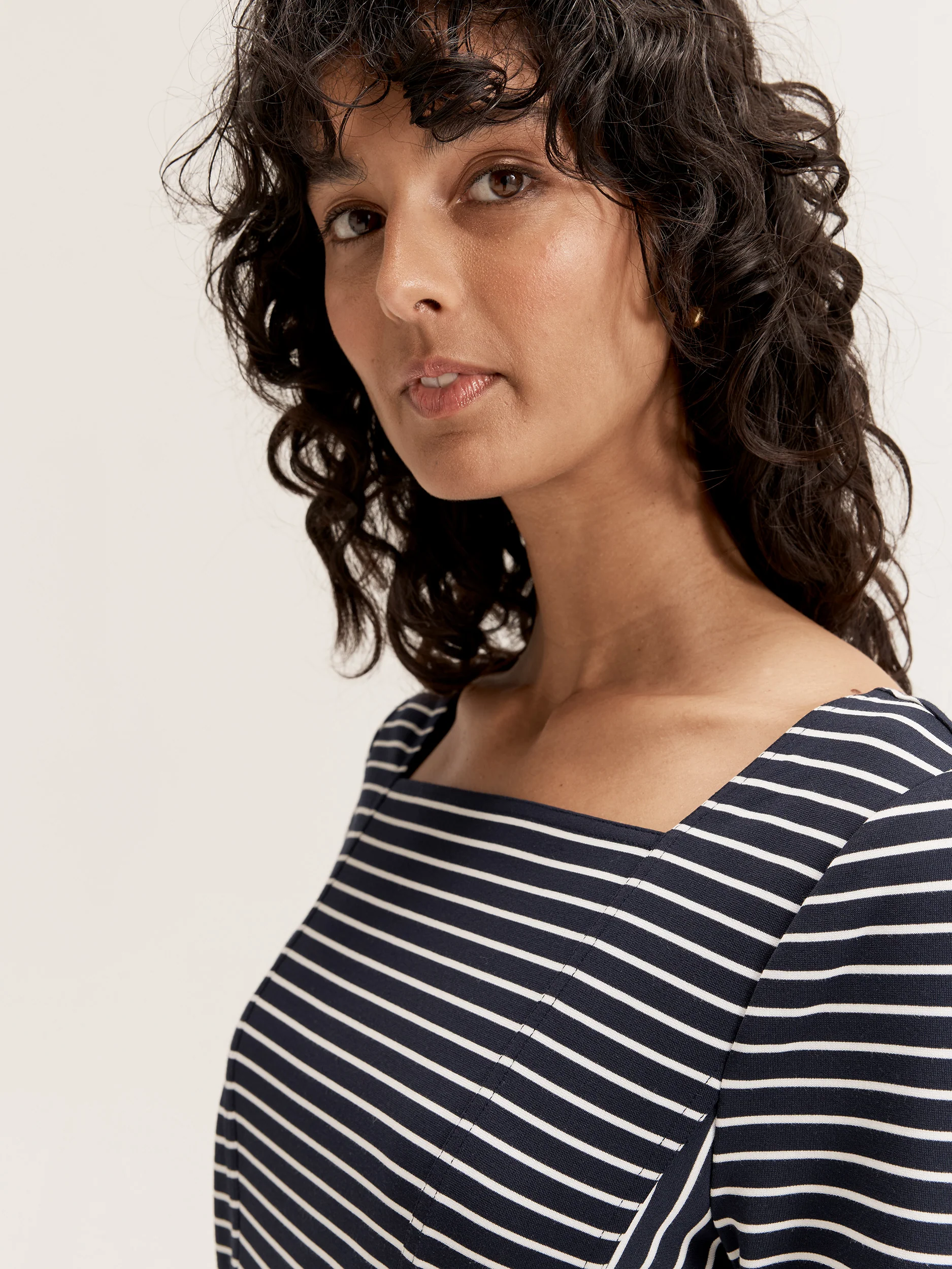 Sofie Stripe Ponte Dress - Image 2