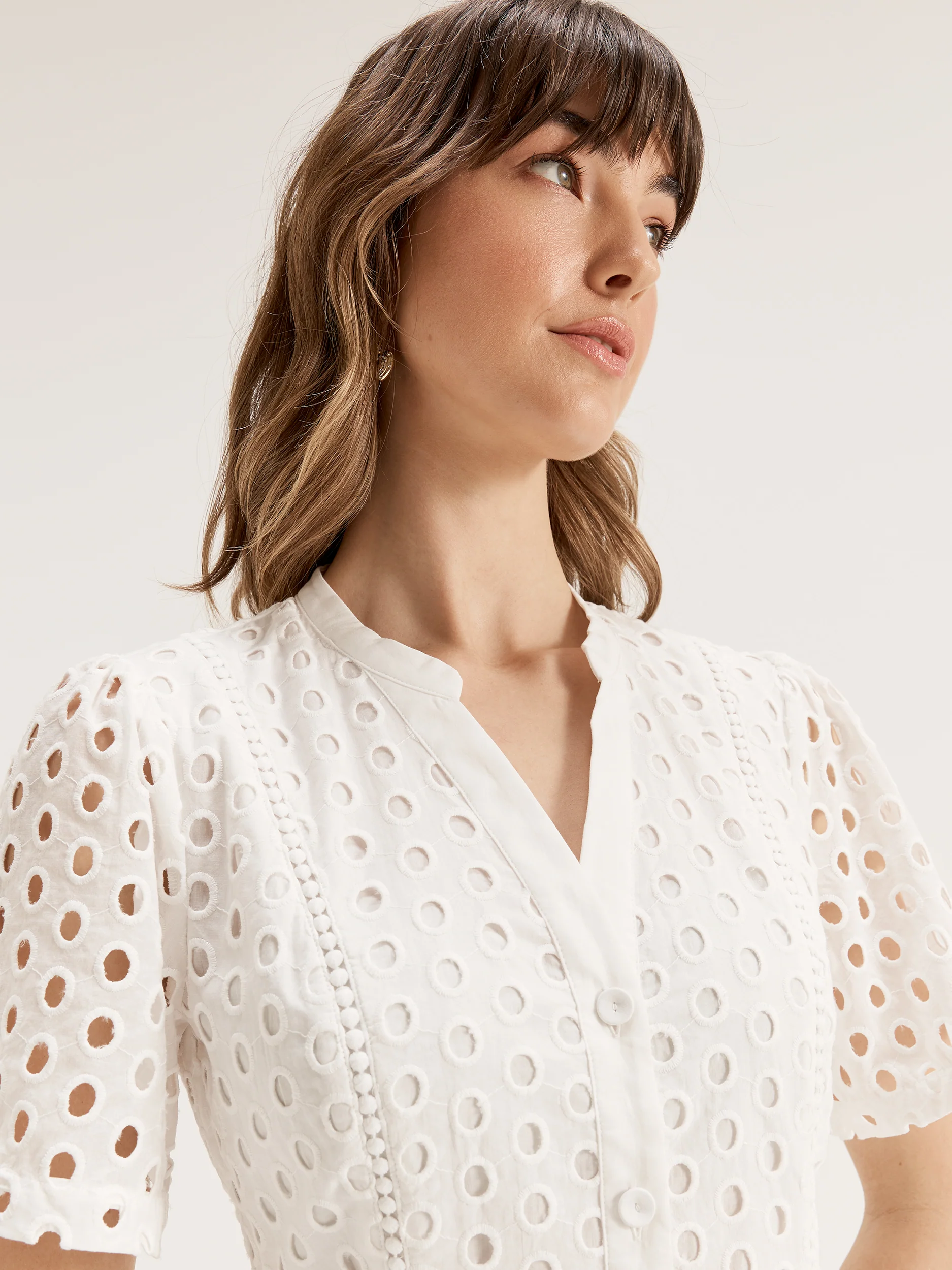 Solar Broderie Dress - Image 2