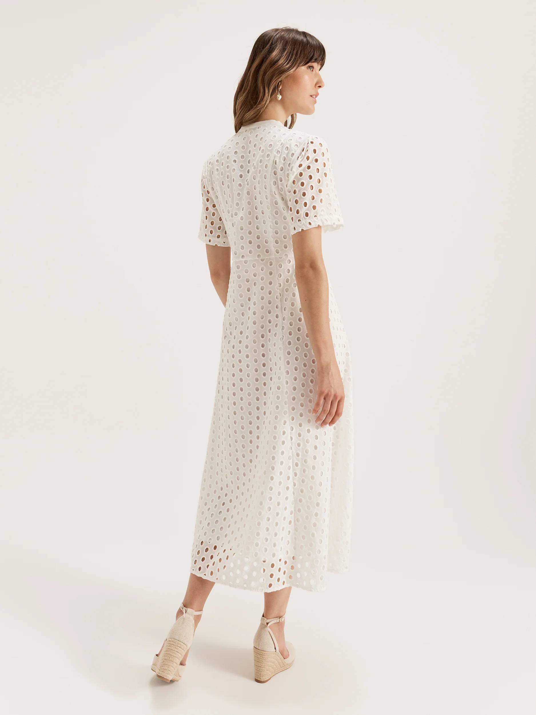 Solar Broderie Dress - Image 5