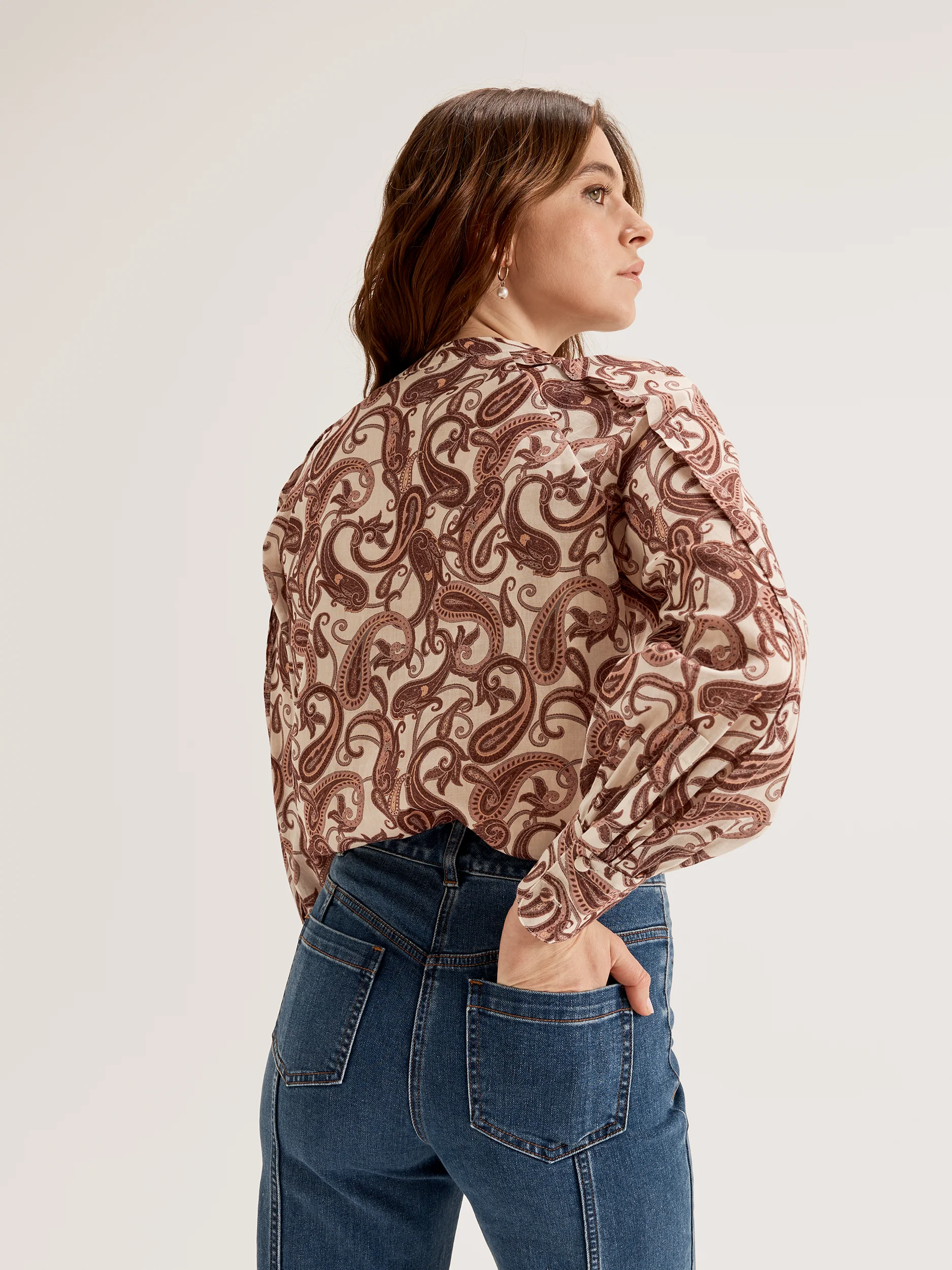 Sorrento Paisley Blouse - Image 3