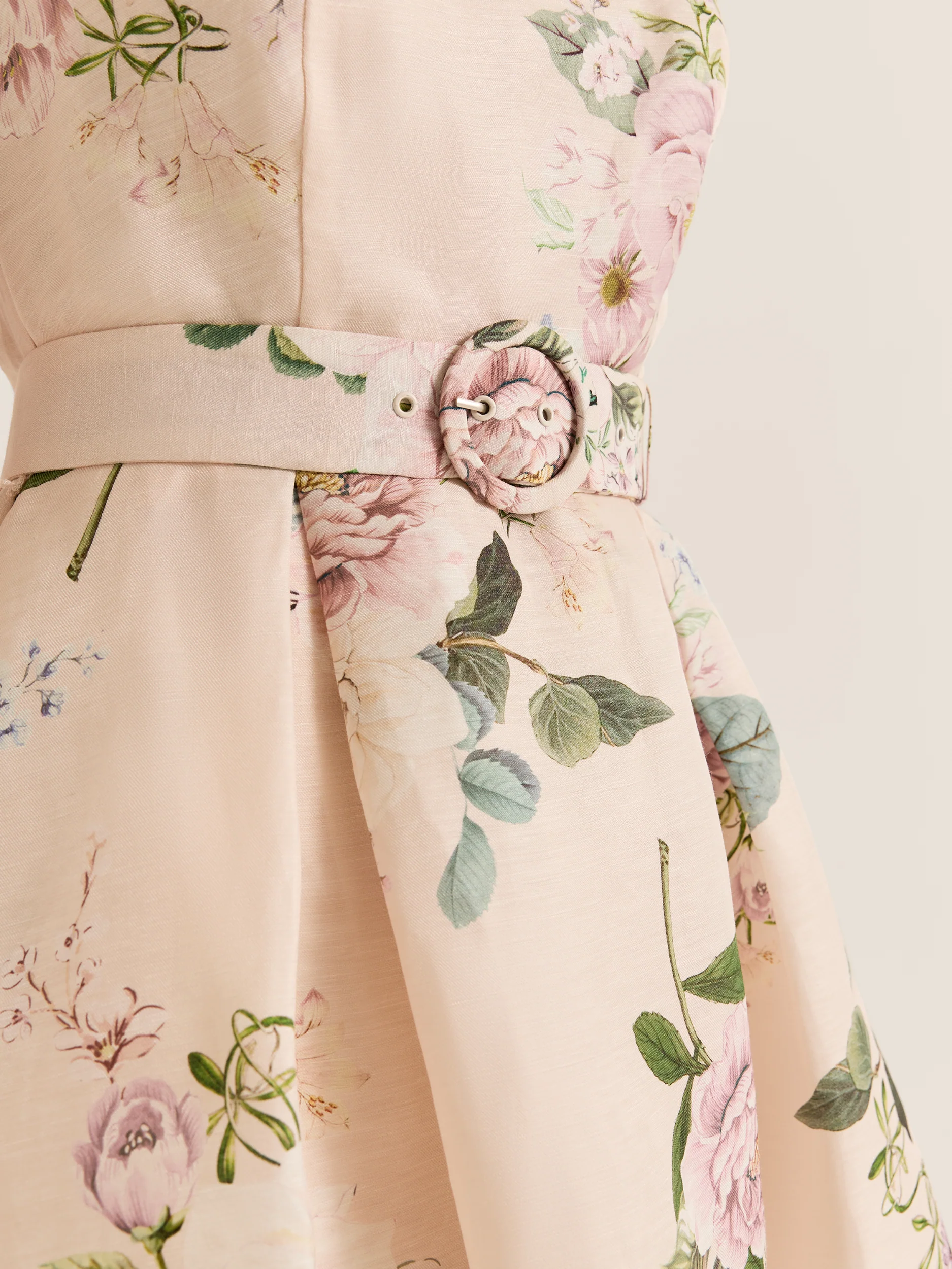 Sunset Rose Floral Dress - Image 5