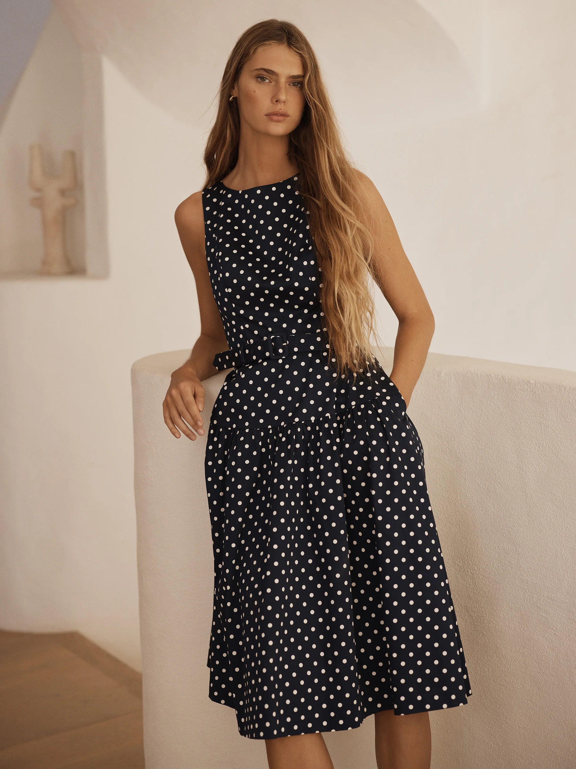 Tia Spot Dress - Image 2