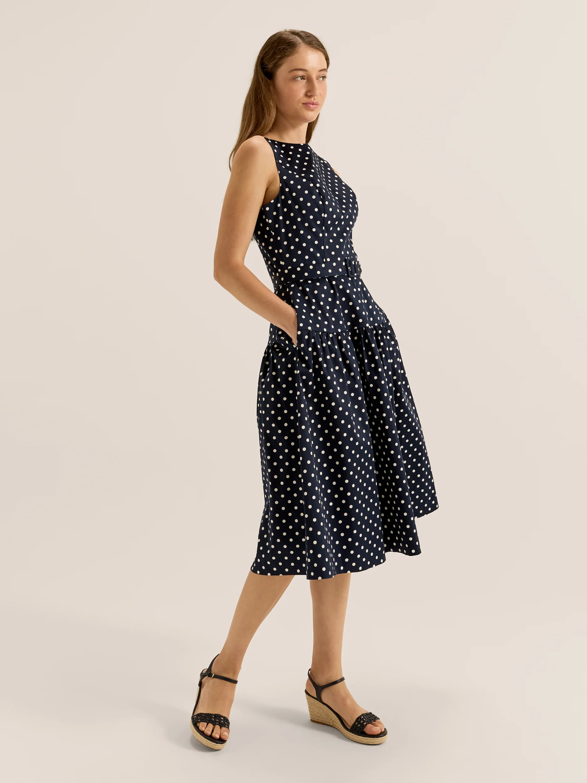 Tia Spot Dress - Image 4