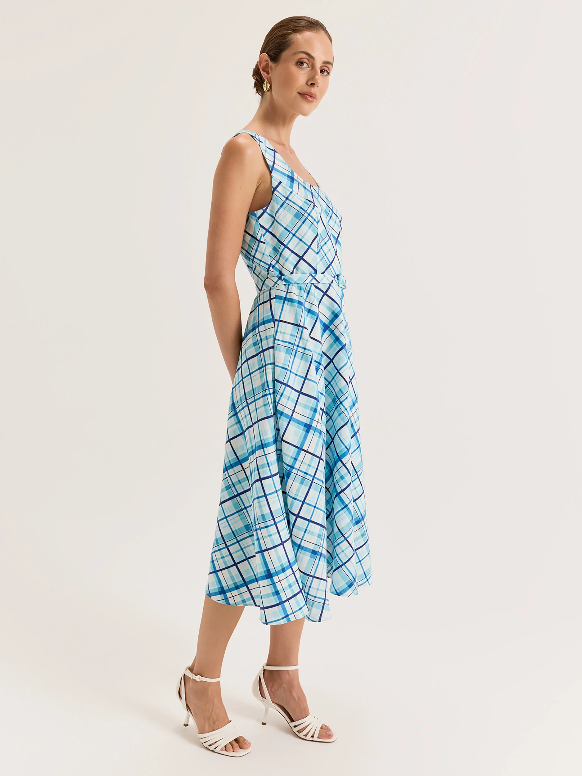 Tribeca Check Dress - Image 3