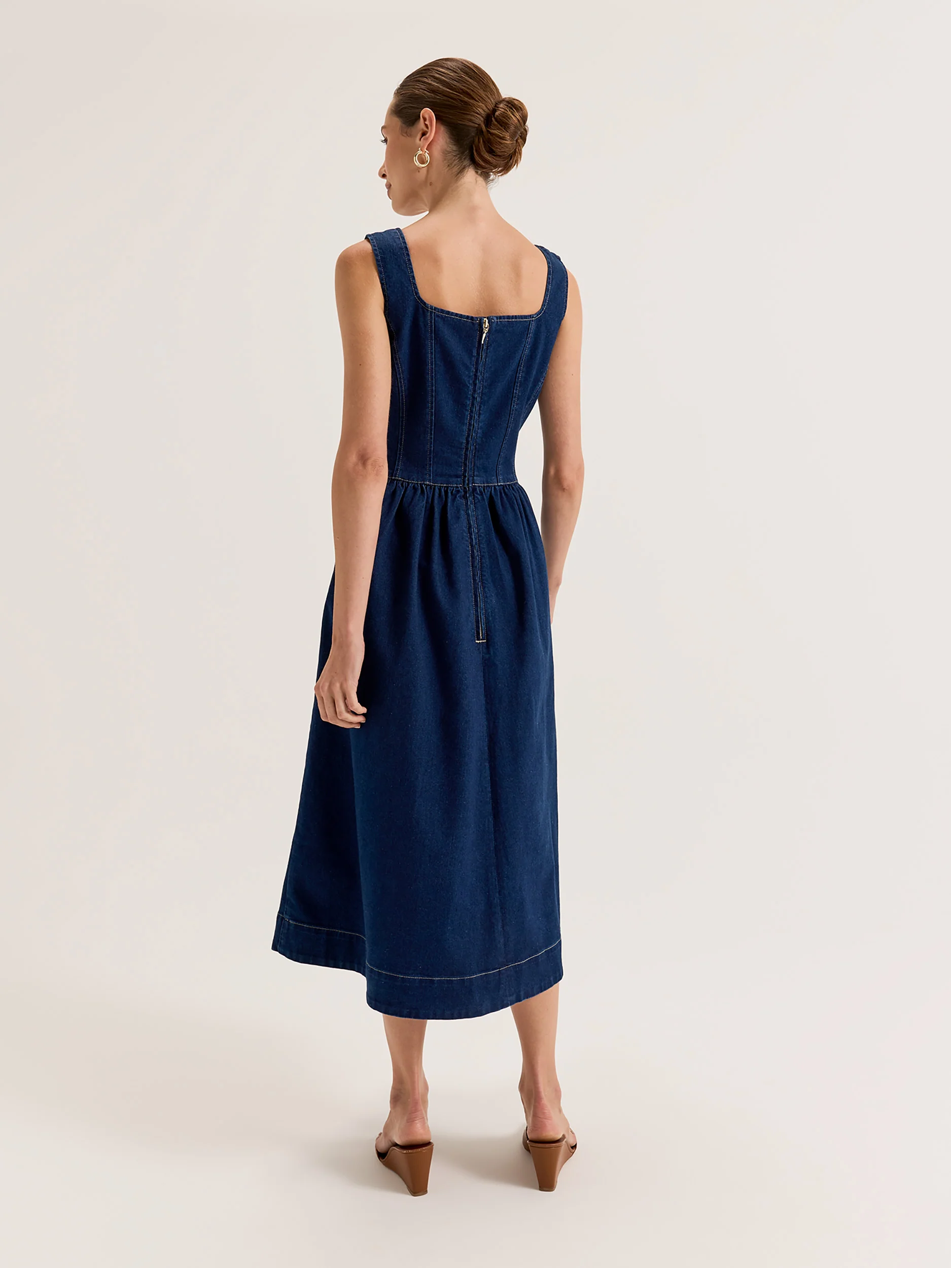 Uptown Denim Dress - Image 5