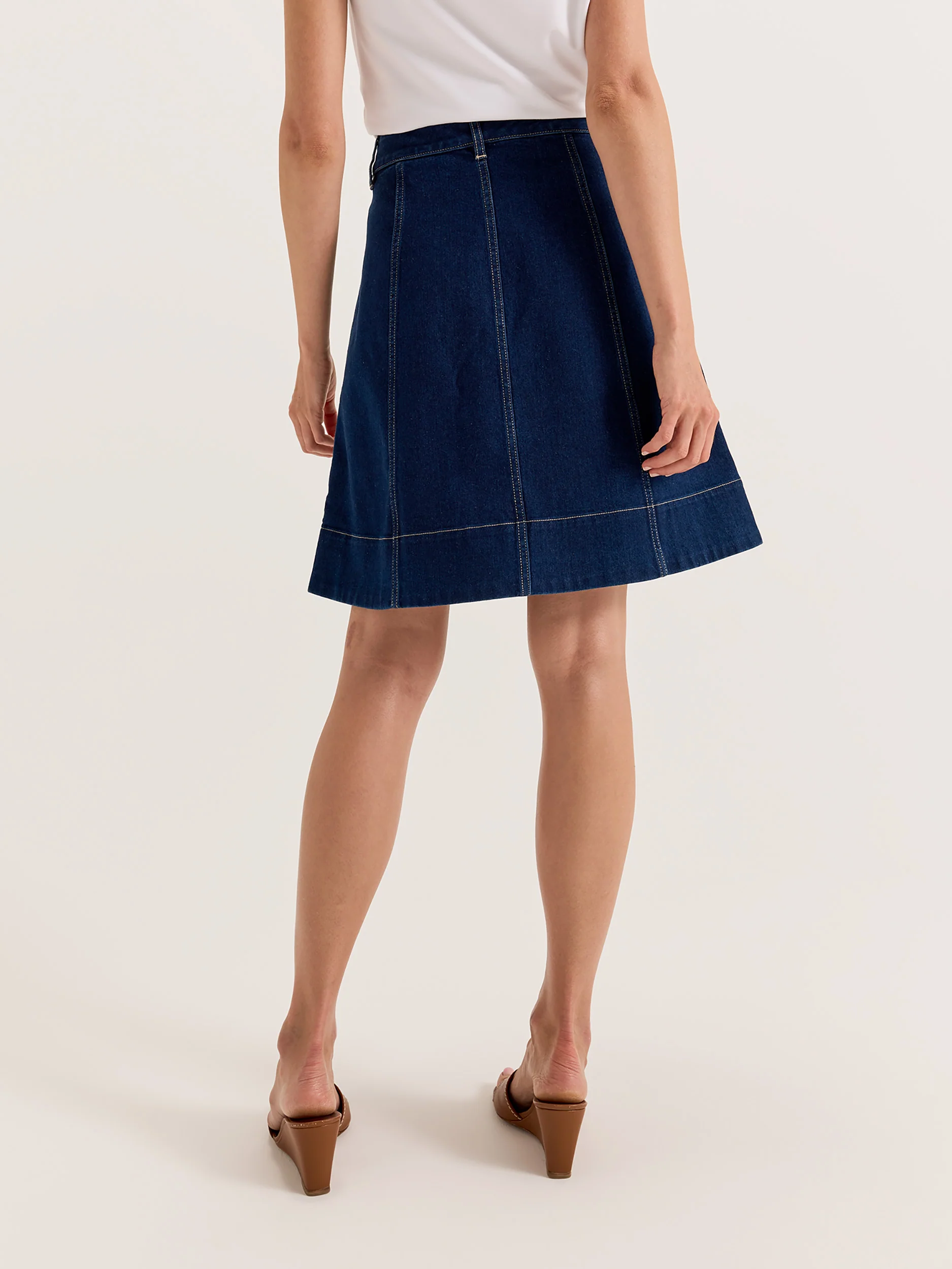 Uptown Denim Skirt - Image 4