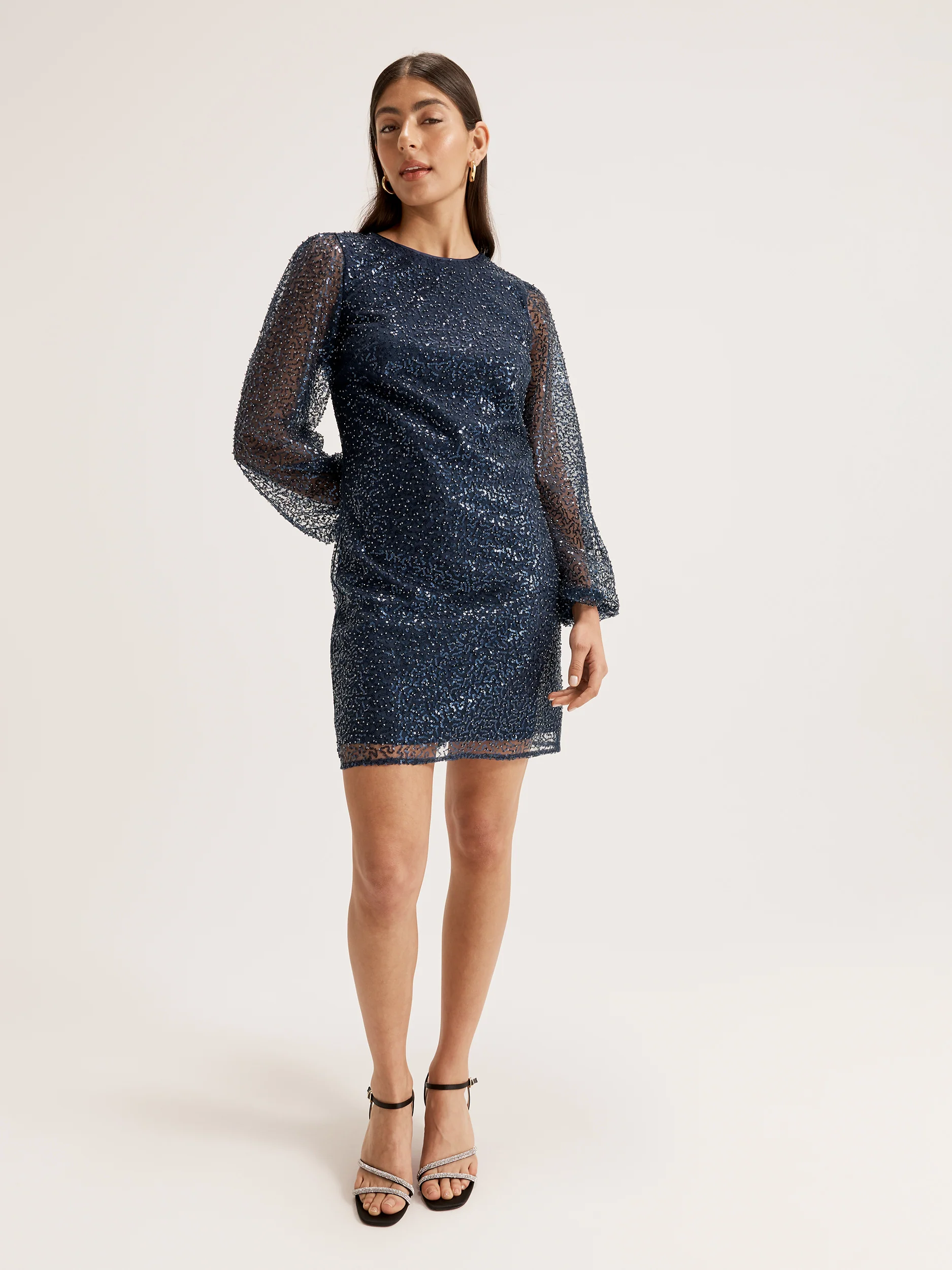 Venetian Sleeved Dress - Image 2