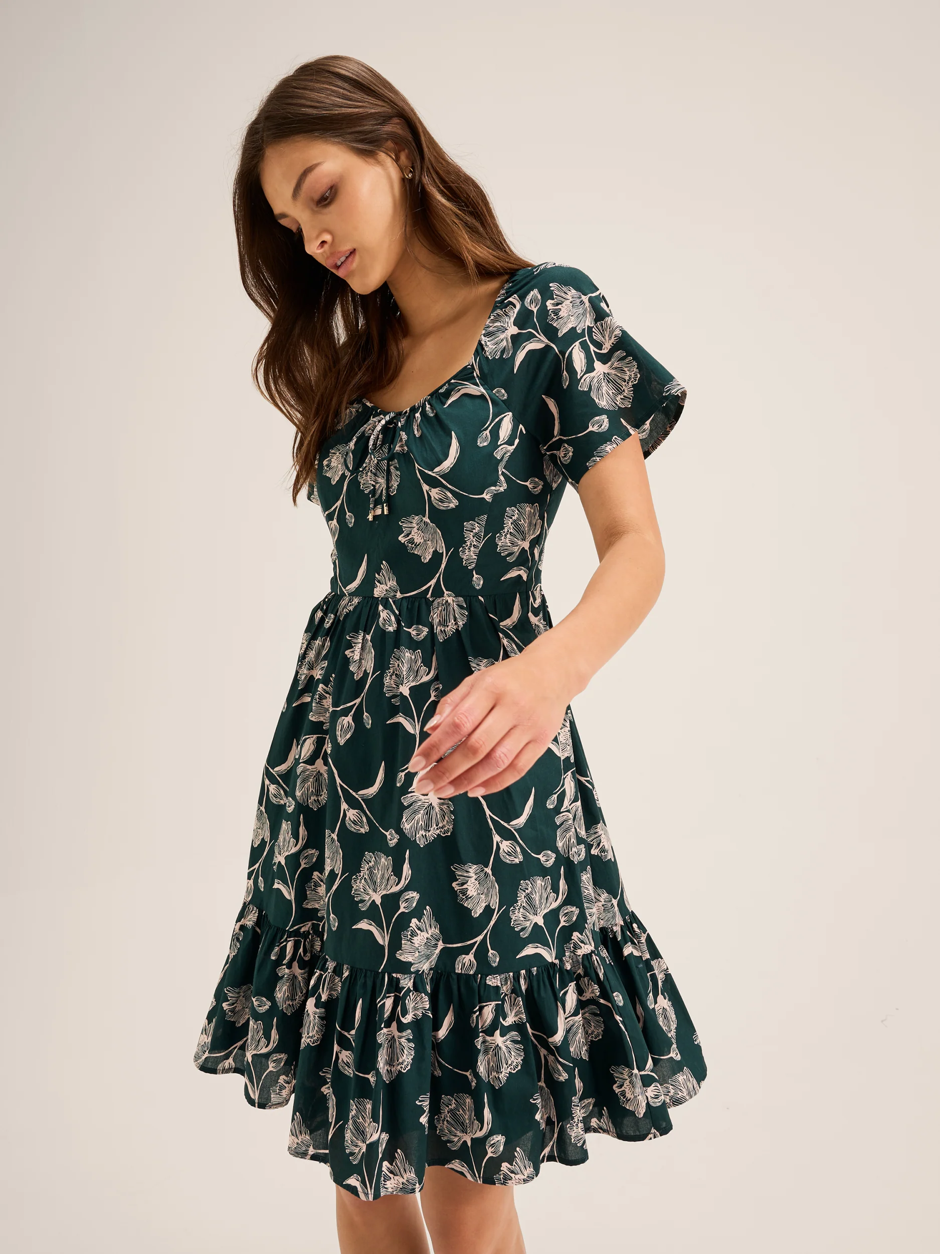 Vinta Floral Mini Dress