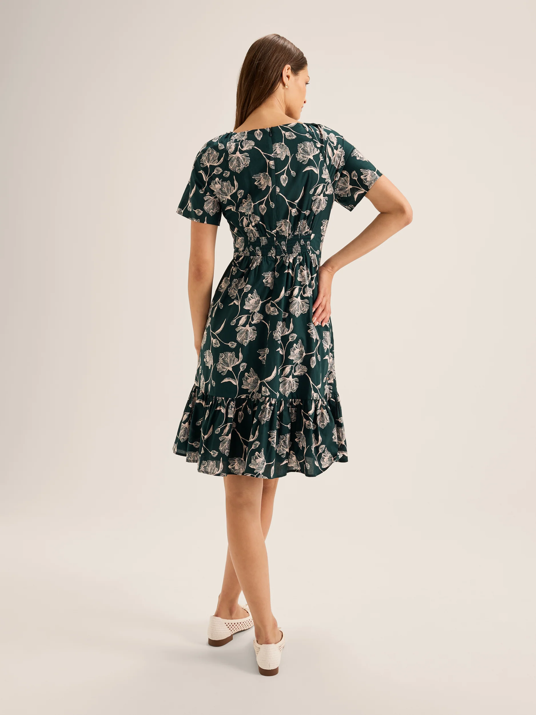 Vinta Floral Mini Dress - Image 6