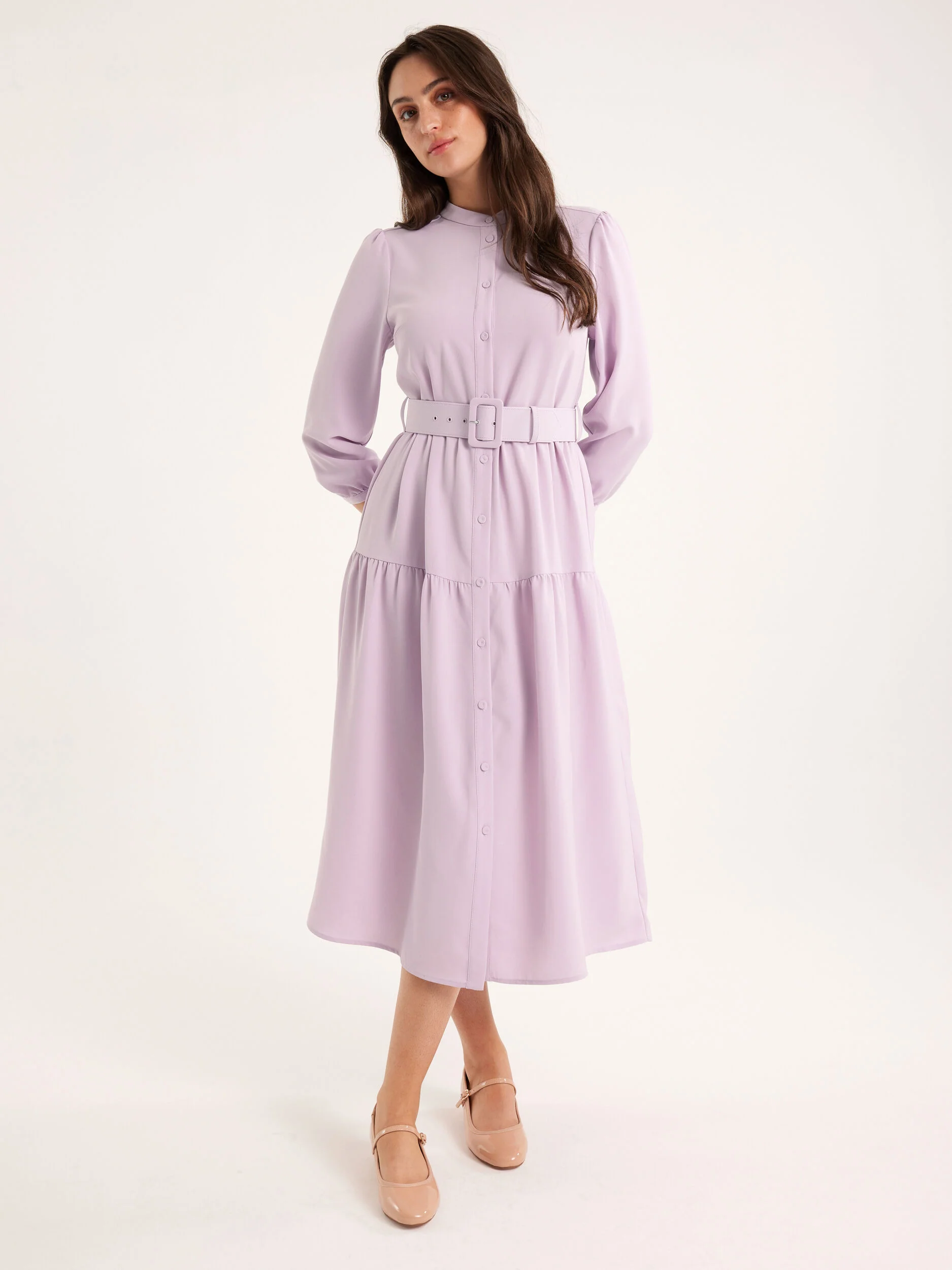 Voila Midi Shirtdress