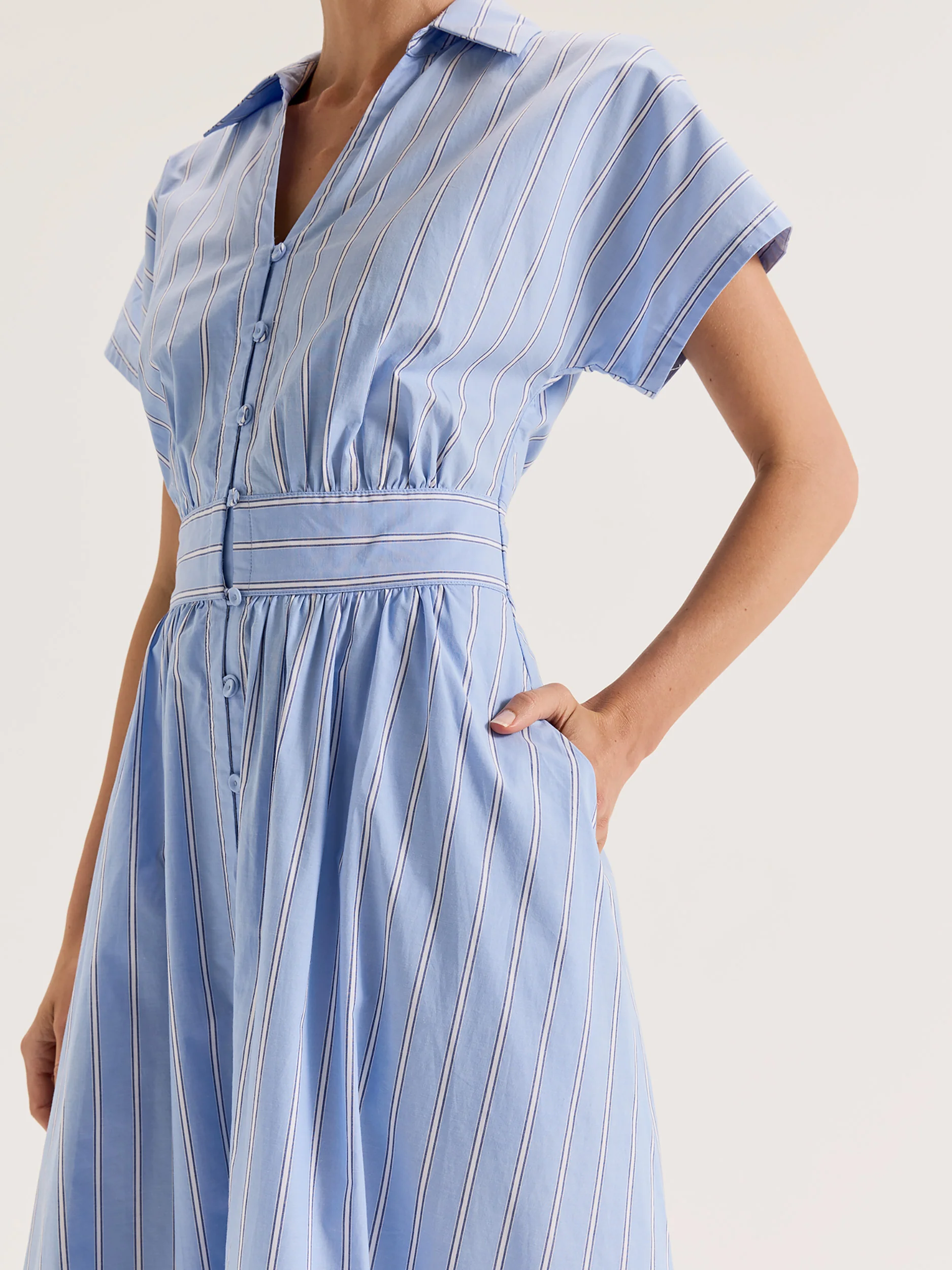 Wall Street Shirtdress - Image 2