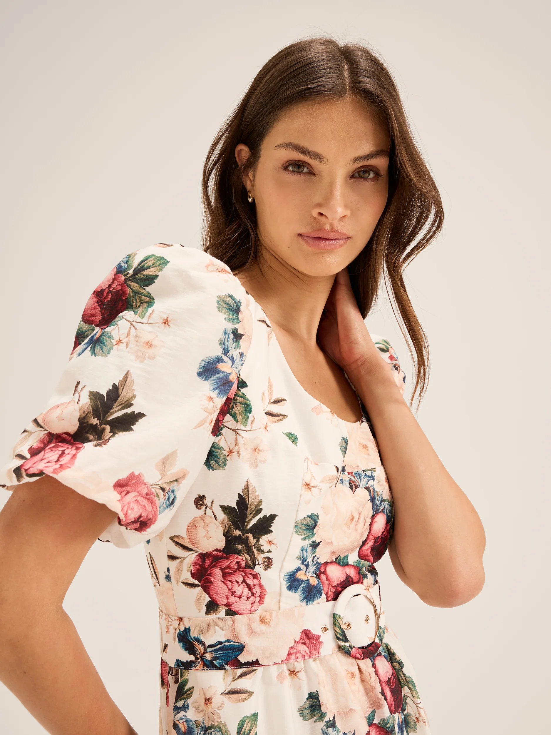 Winter Garden Mini Dress - Image 3