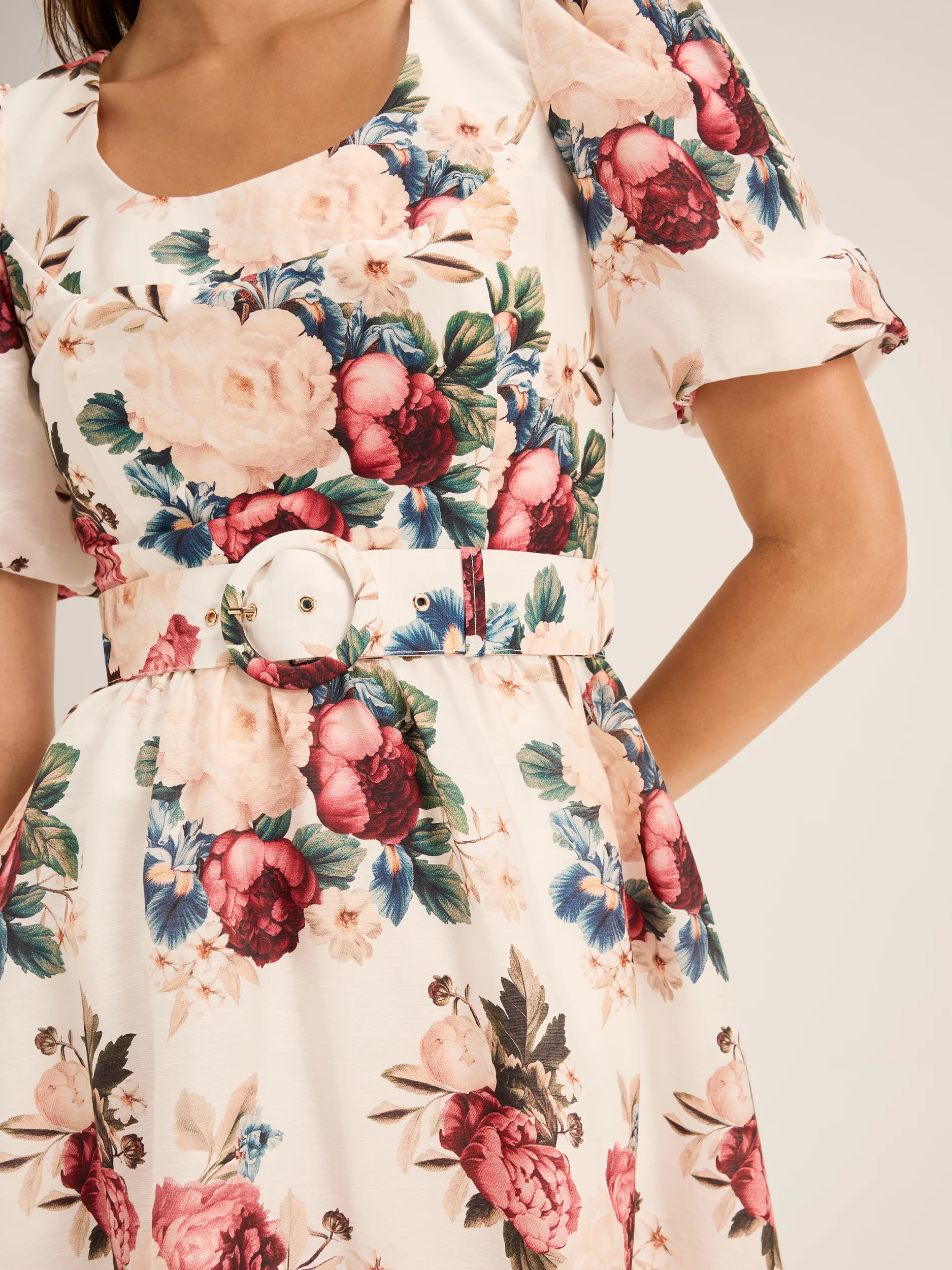Winter Garden Mini Dress - Image 4