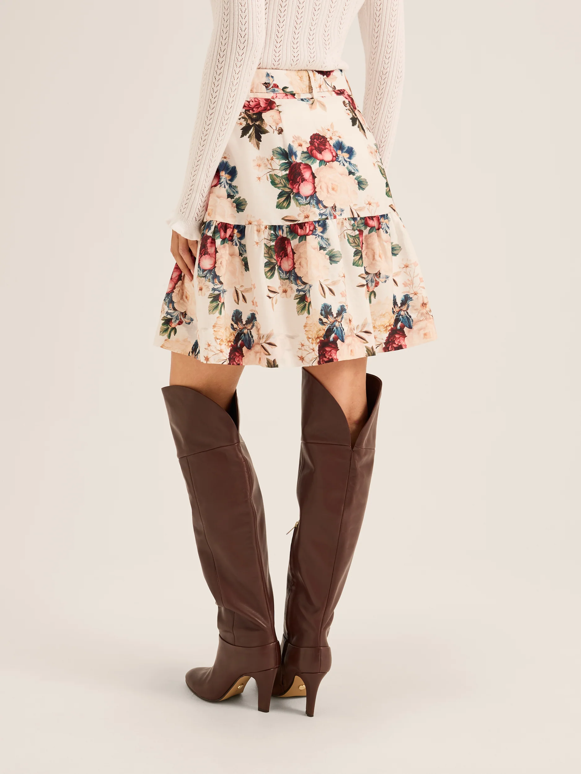 Winter Garden Mini Skirt - Image 6