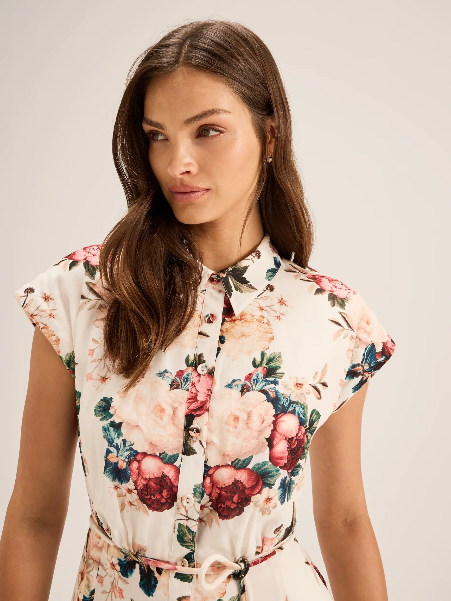 Winter Garden Shirt Dress - Image 2